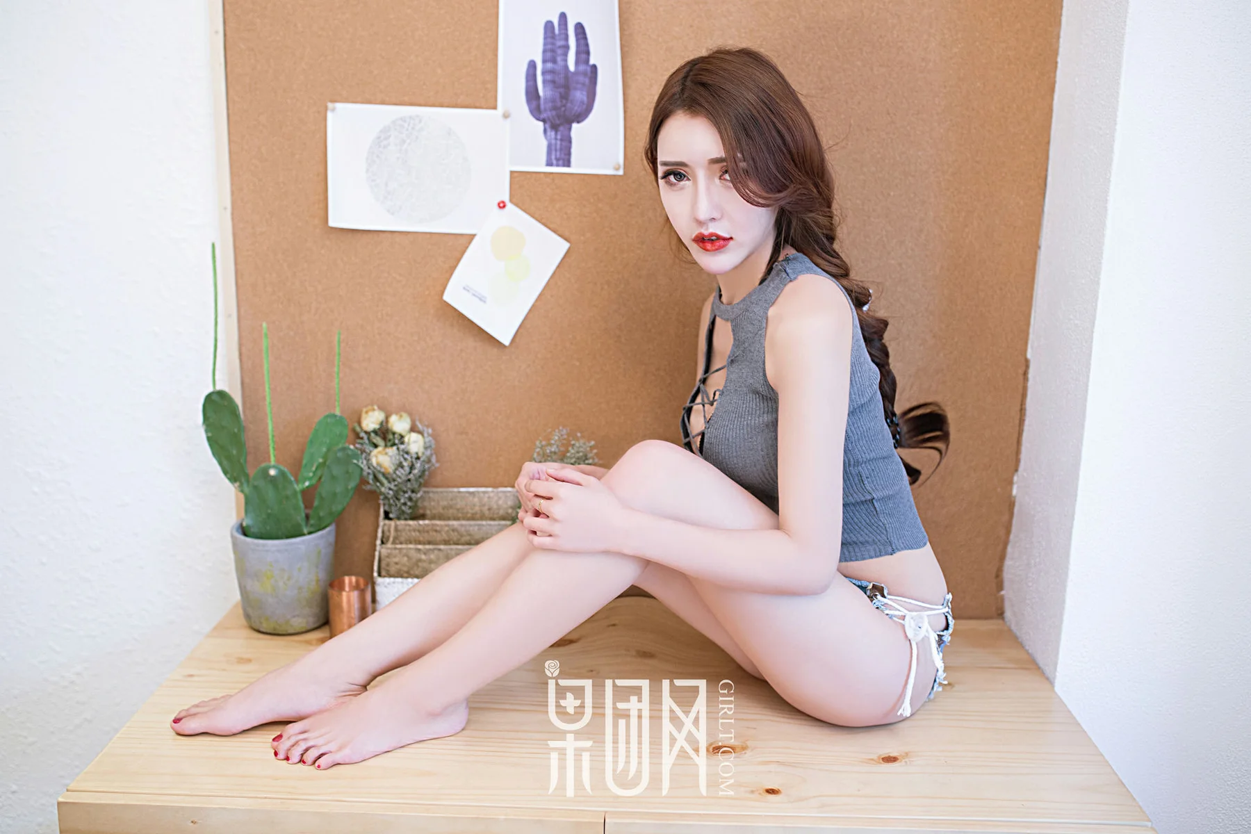GIRLT 果团网 No.055 Modo 娜娜_薄荷叶SUMMER - 34