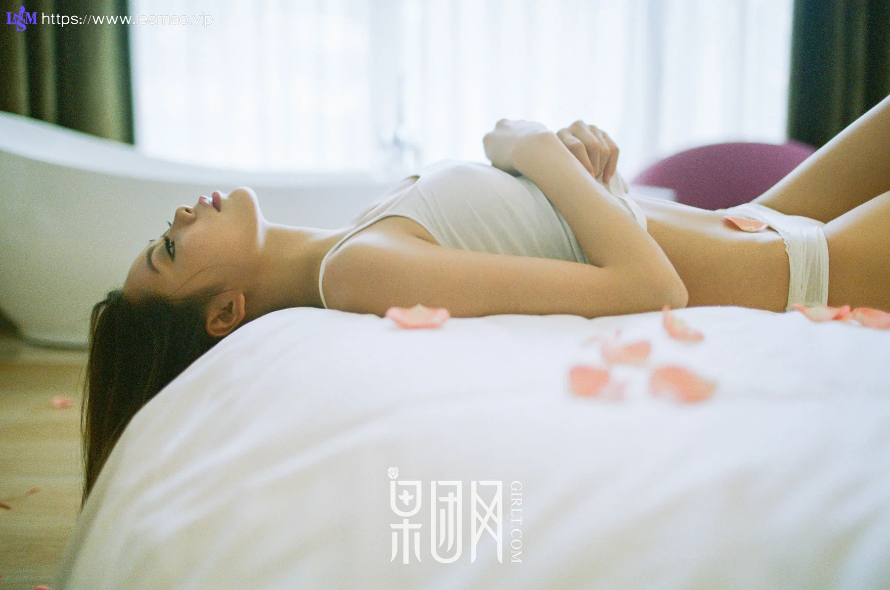 GIRLT 果团网 No.058 Modo 模特玫瑰浴_夏樹LA - 3