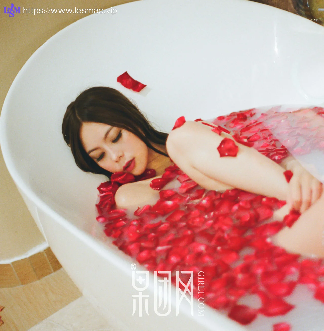GIRLT 果团网 No.058 Modo 模特玫瑰浴_夏樹LA - 24