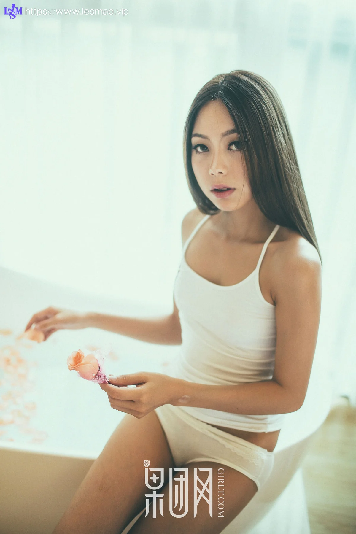 GIRLT 果团网 No.058 Modo 模特玫瑰浴_夏樹LA - 39