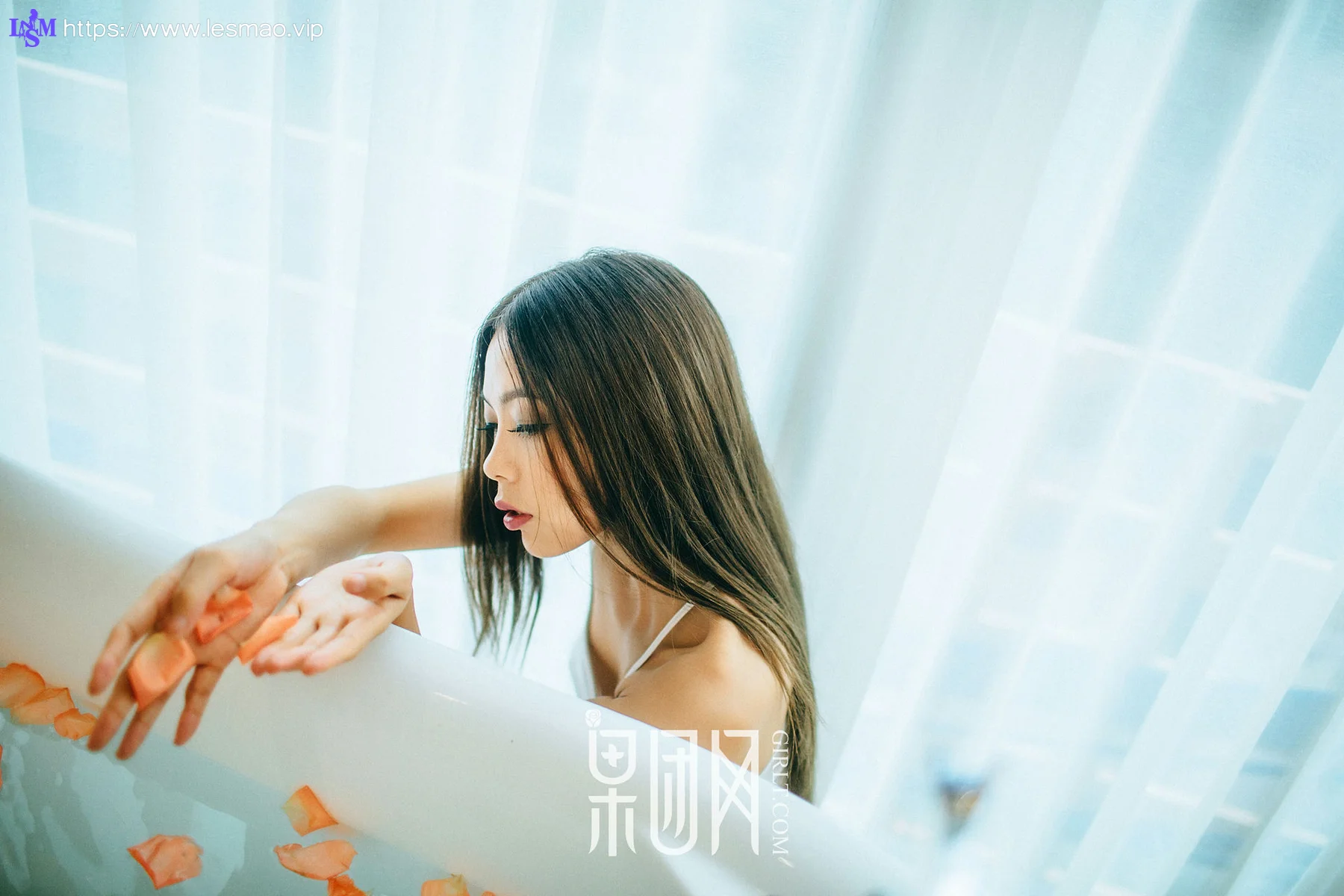 GIRLT 果团网 No.058 Modo 模特玫瑰浴_夏樹LA - 44