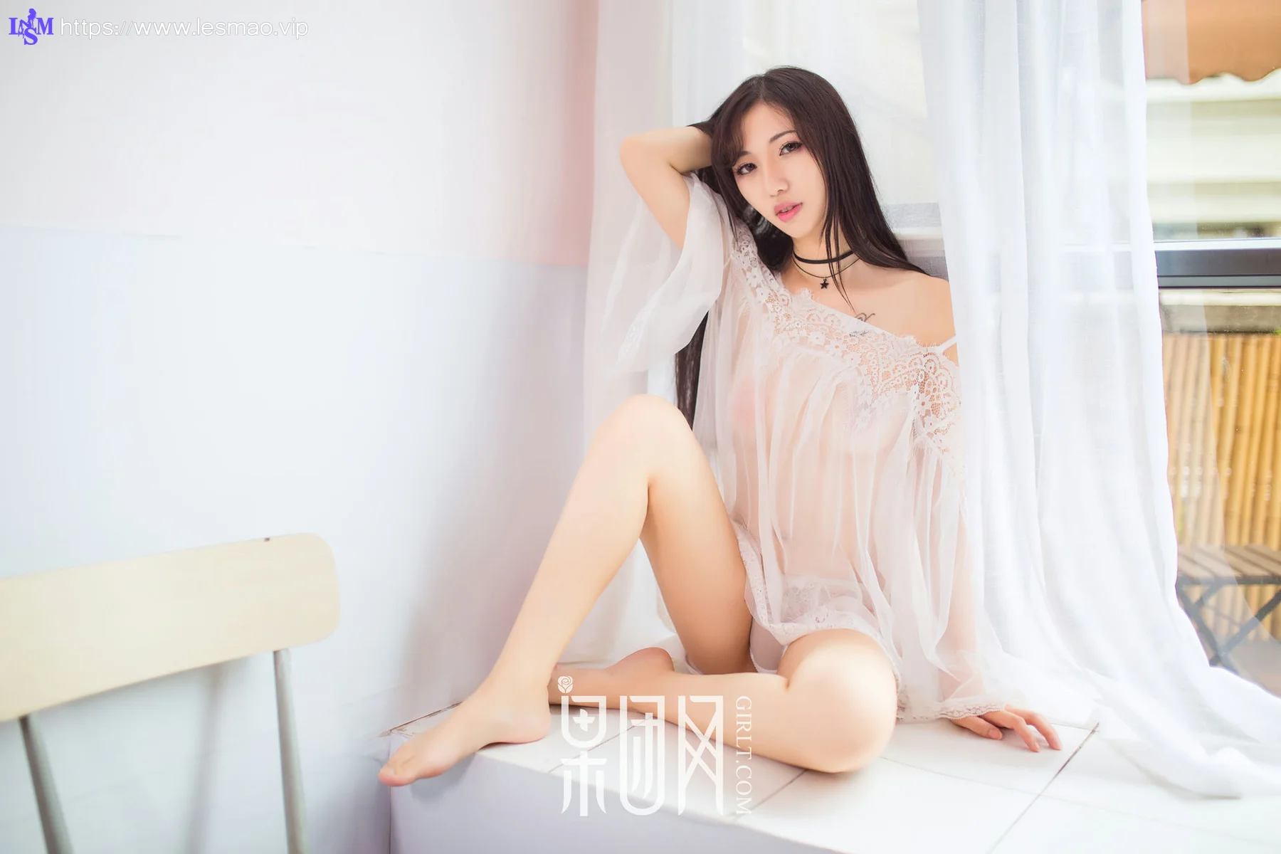 GIRLT 果团网 No.078 Modo 小雨白丝_薄荷叶SUMMER - 11