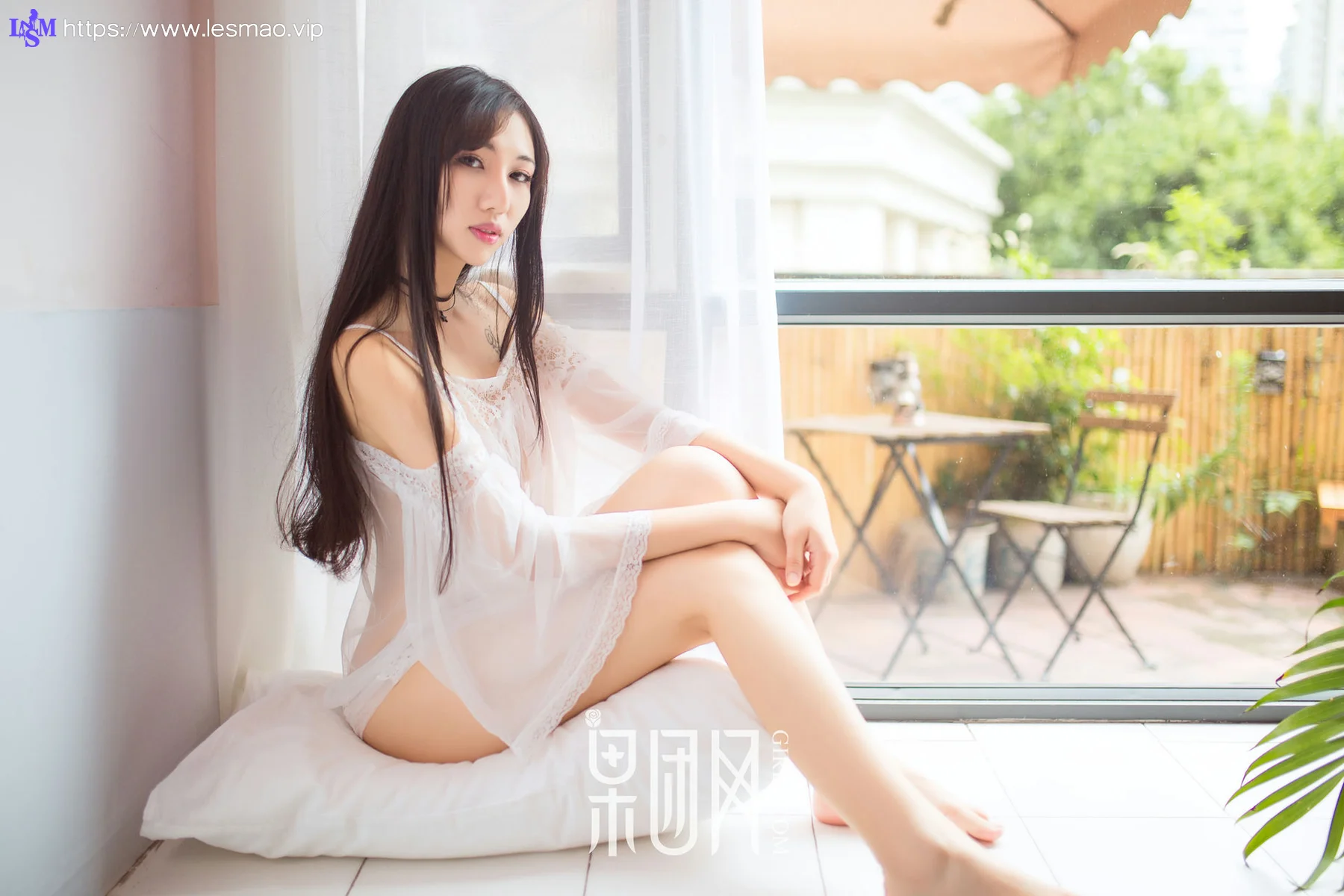 GIRLT 果团网 No.078 Modo 小雨白丝_薄荷叶SUMMER - 14