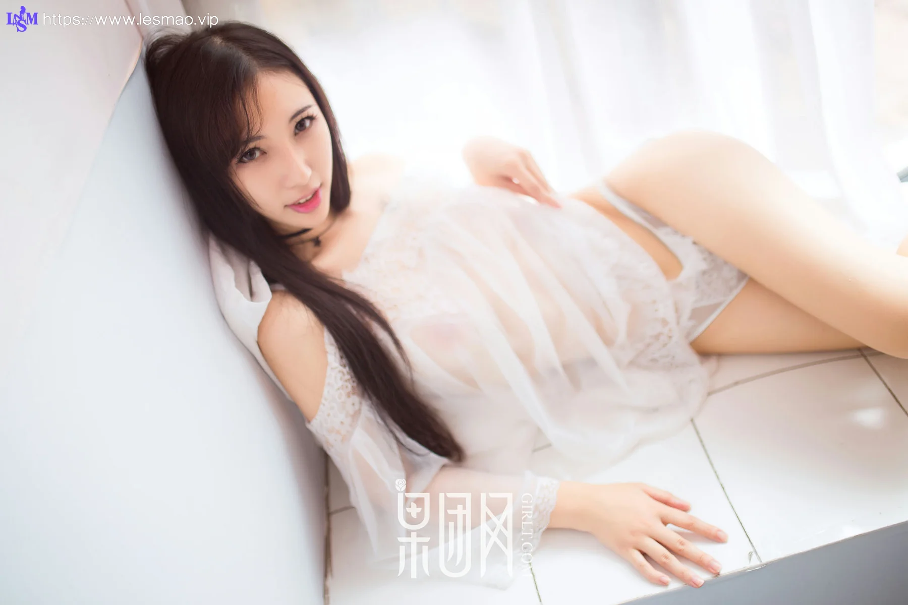 GIRLT 果团网 No.078 Modo 小雨白丝_薄荷叶SUMMER - 19