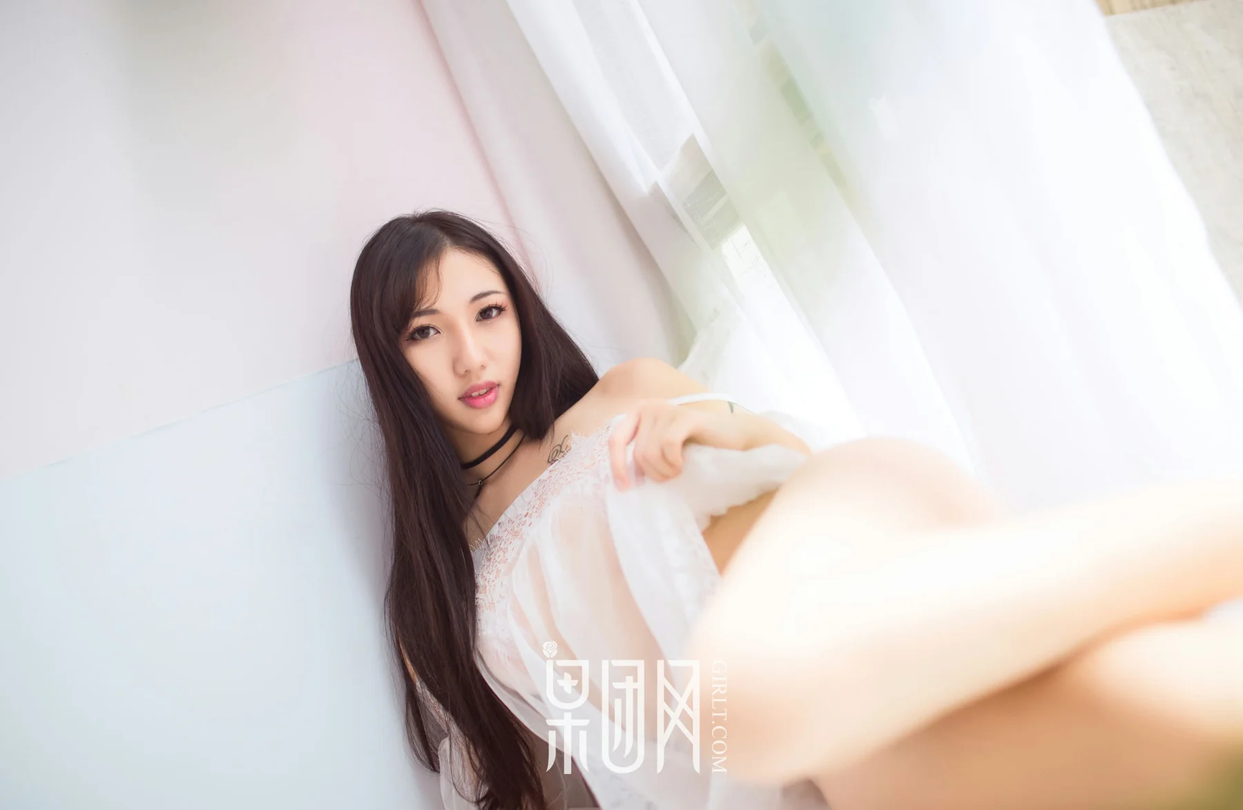 GIRLT 果团网 No.078 Modo 小雨白丝_薄荷叶SUMMER - 21