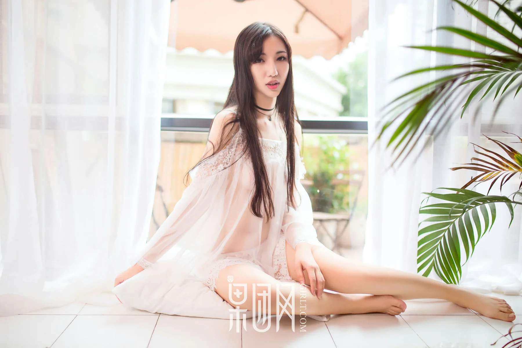 GIRLT 果团网 No.078 Modo 小雨白丝_薄荷叶SUMMER - 48