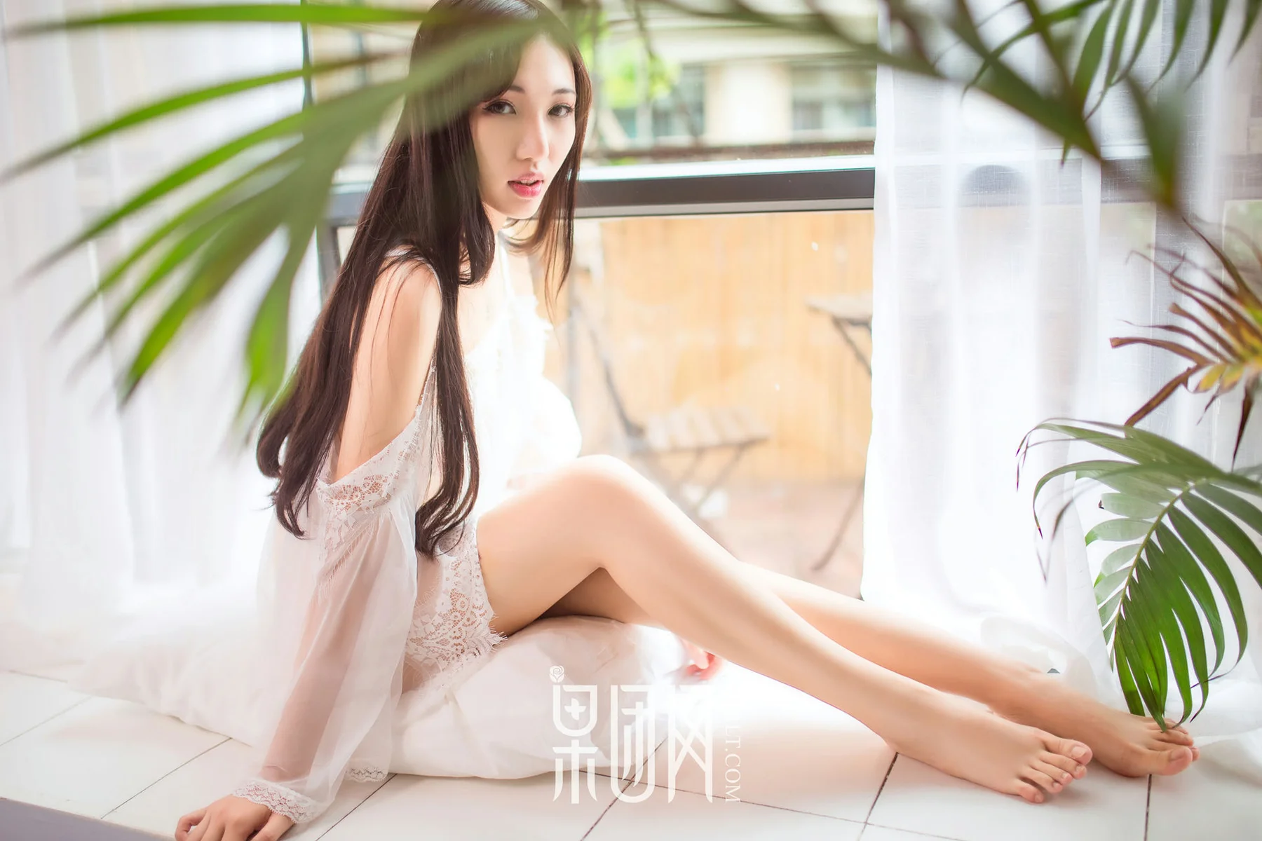 GIRLT 果团网 No.078 Modo 小雨白丝_薄荷叶SUMMER - 51