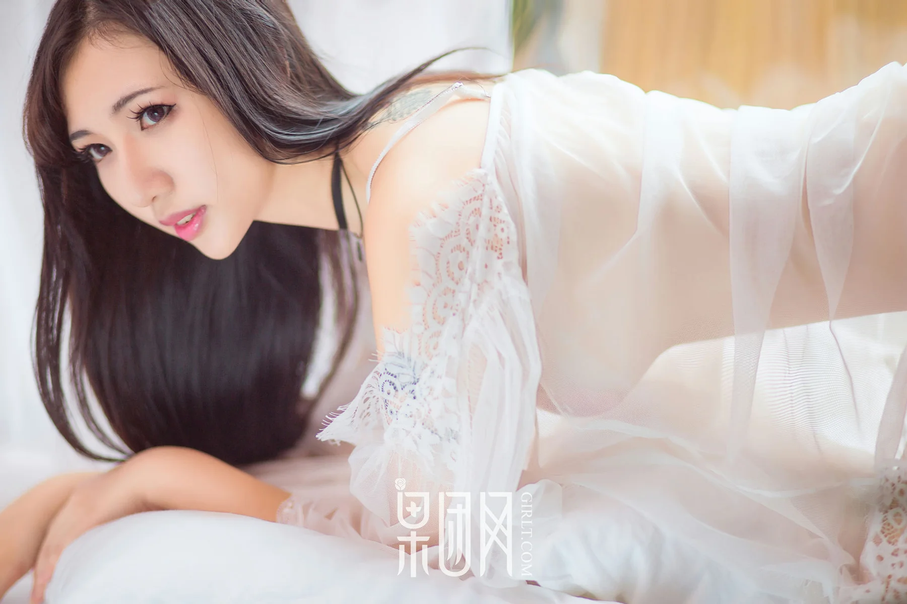 GIRLT 果团网 No.078 Modo 小雨白丝_薄荷叶SUMMER - 53