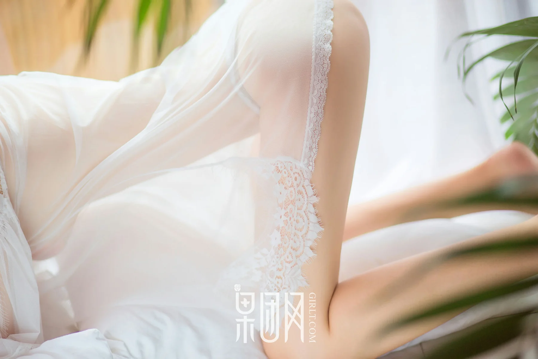 GIRLT 果团网 No.078 Modo 小雨白丝_薄荷叶SUMMER - 54