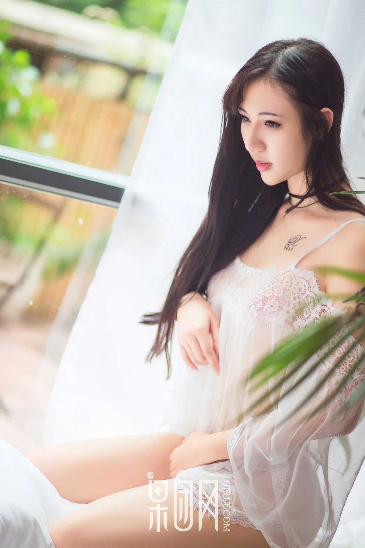 GIRLT 果团网 No.078 Modo 小雨白丝_薄荷叶SUMMER - 55