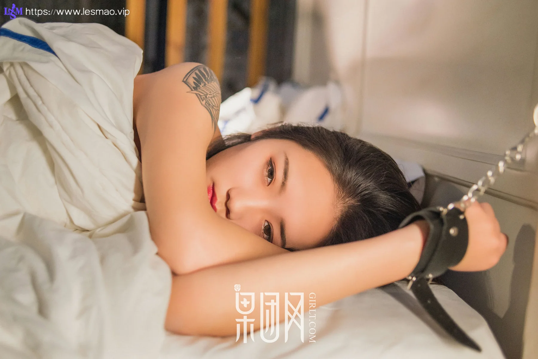 GIRLT 果团网 No.135 Modo 浅粉的比基尼_一丁光影 - 1