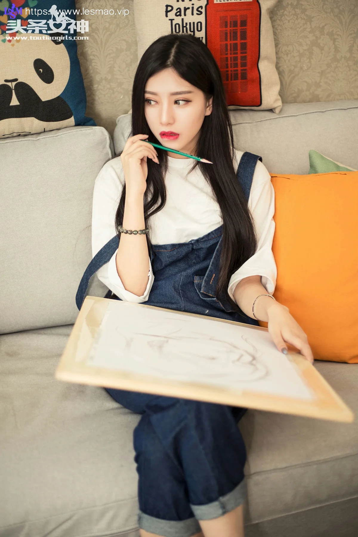 Goddes 头条女神 No.021 Modo coco油画小美女 - 11