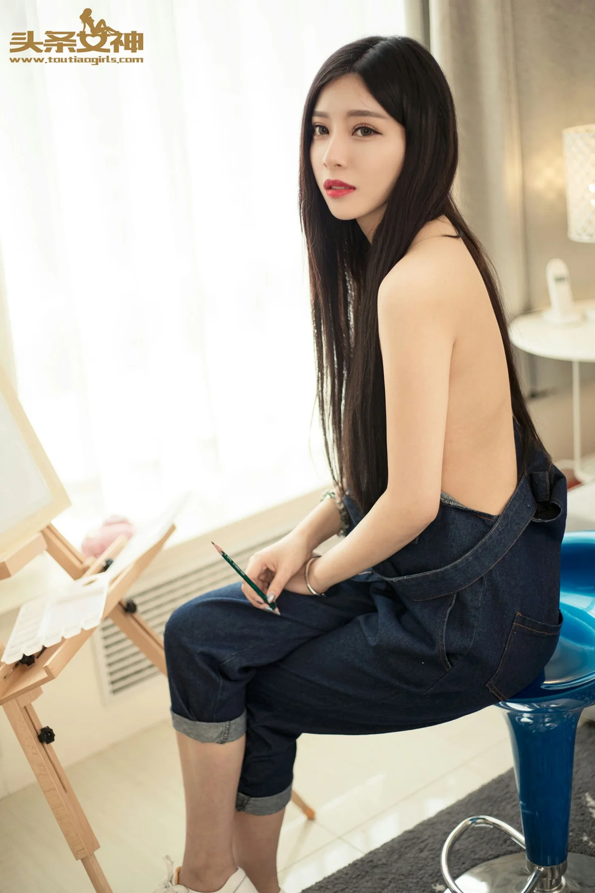 Goddes 头条女神 No.021 Modo coco油画小美女 - 24