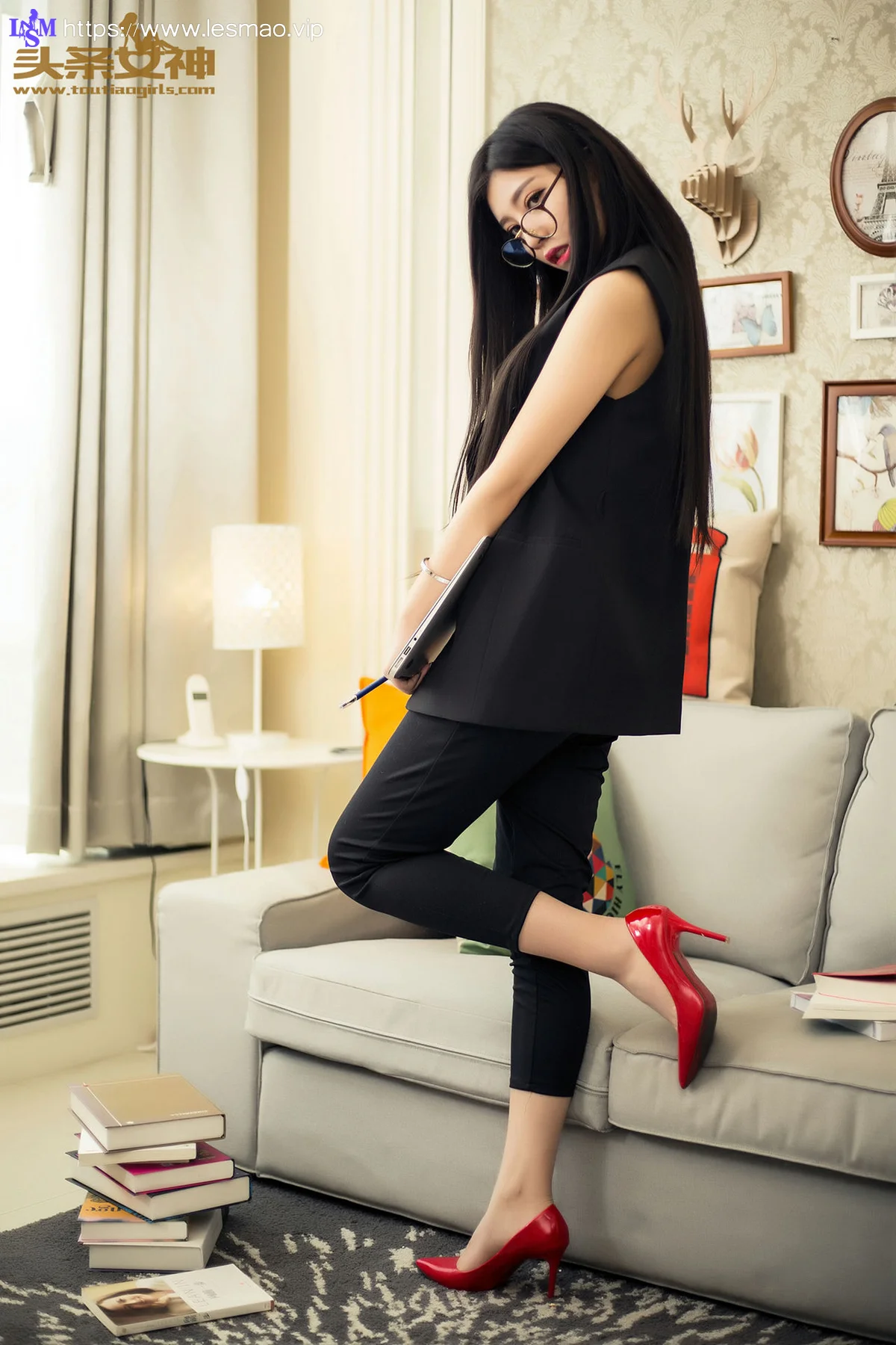 Goddes 头条女神 No.036 Modo COCO性感小秘书黑丝 - 13