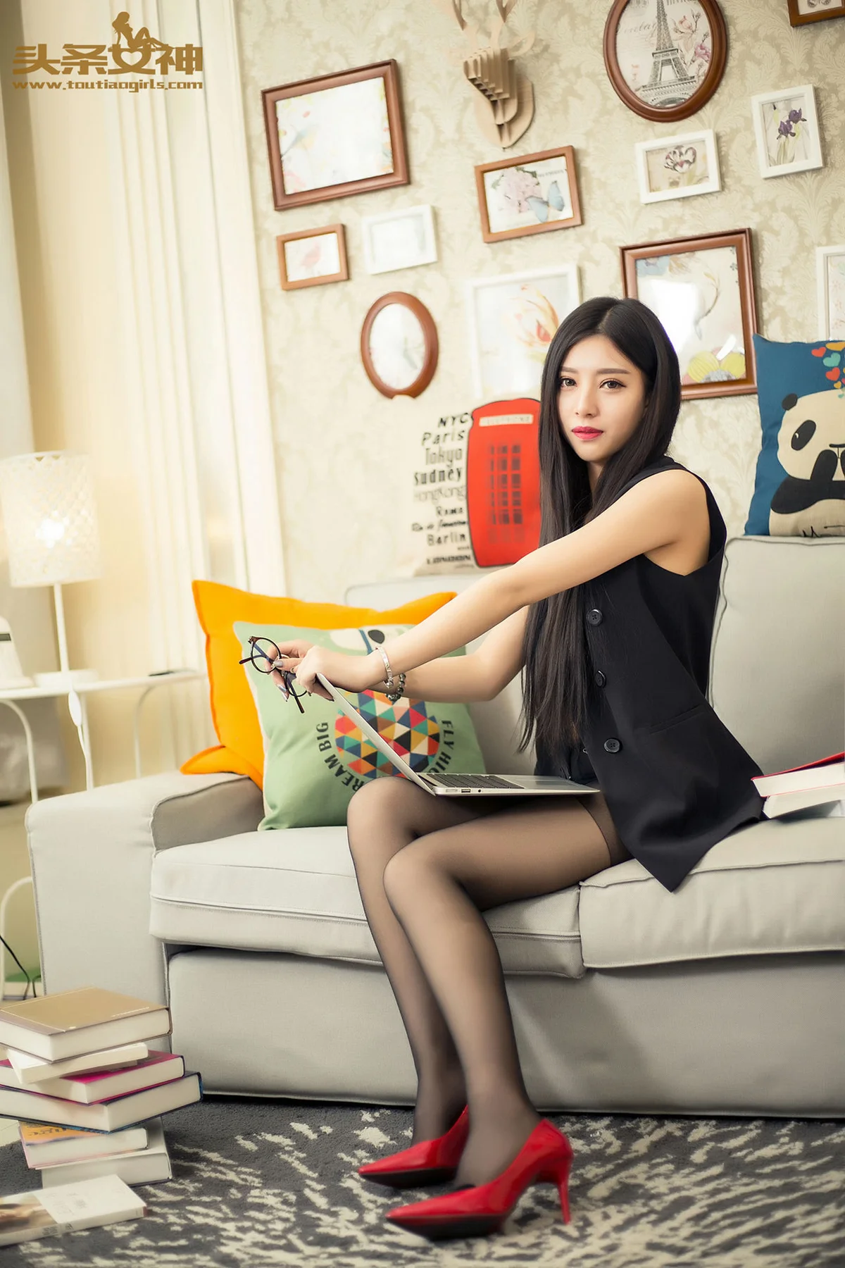 Goddes 头条女神 No.036 Modo COCO性感小秘书黑丝 - 21