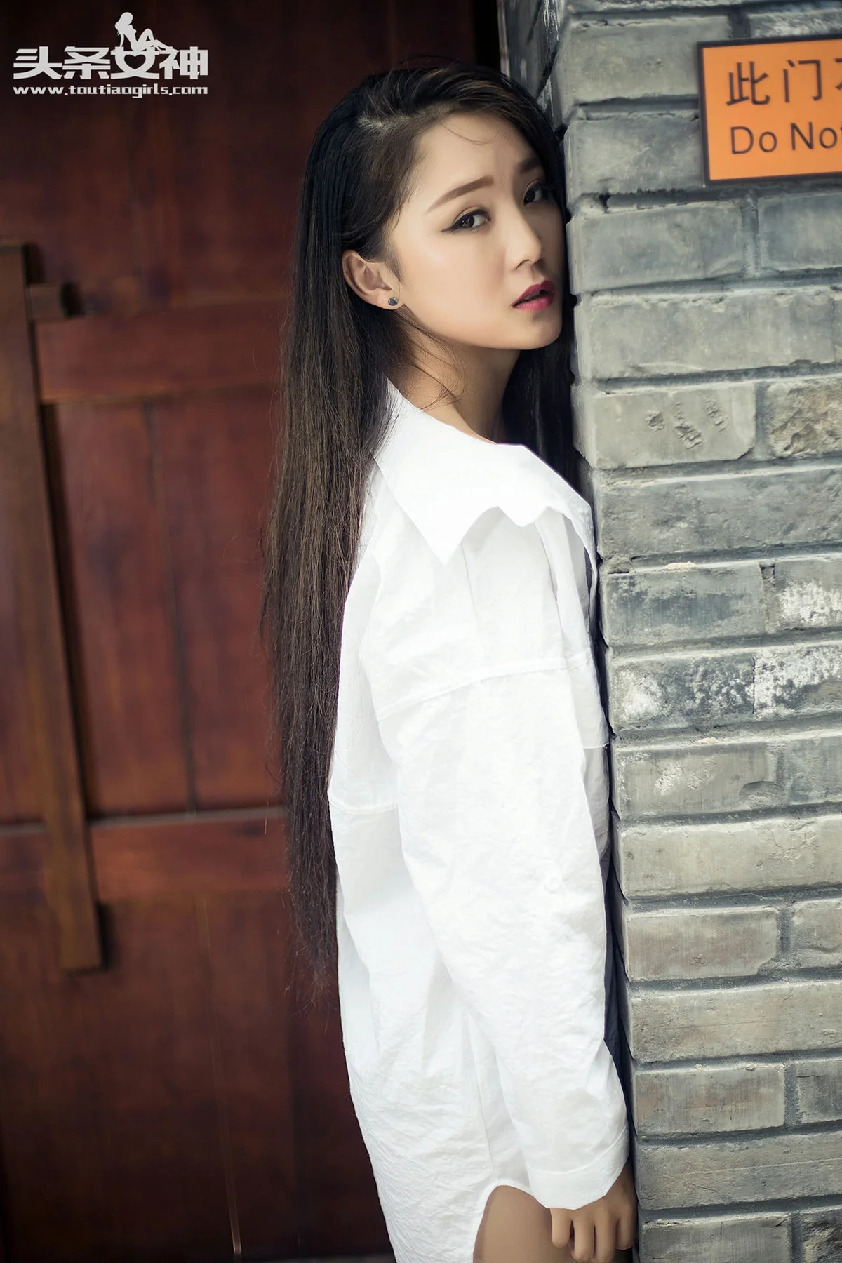 Goddes 头条女神 No.047 Modo 白衬衫 - 15