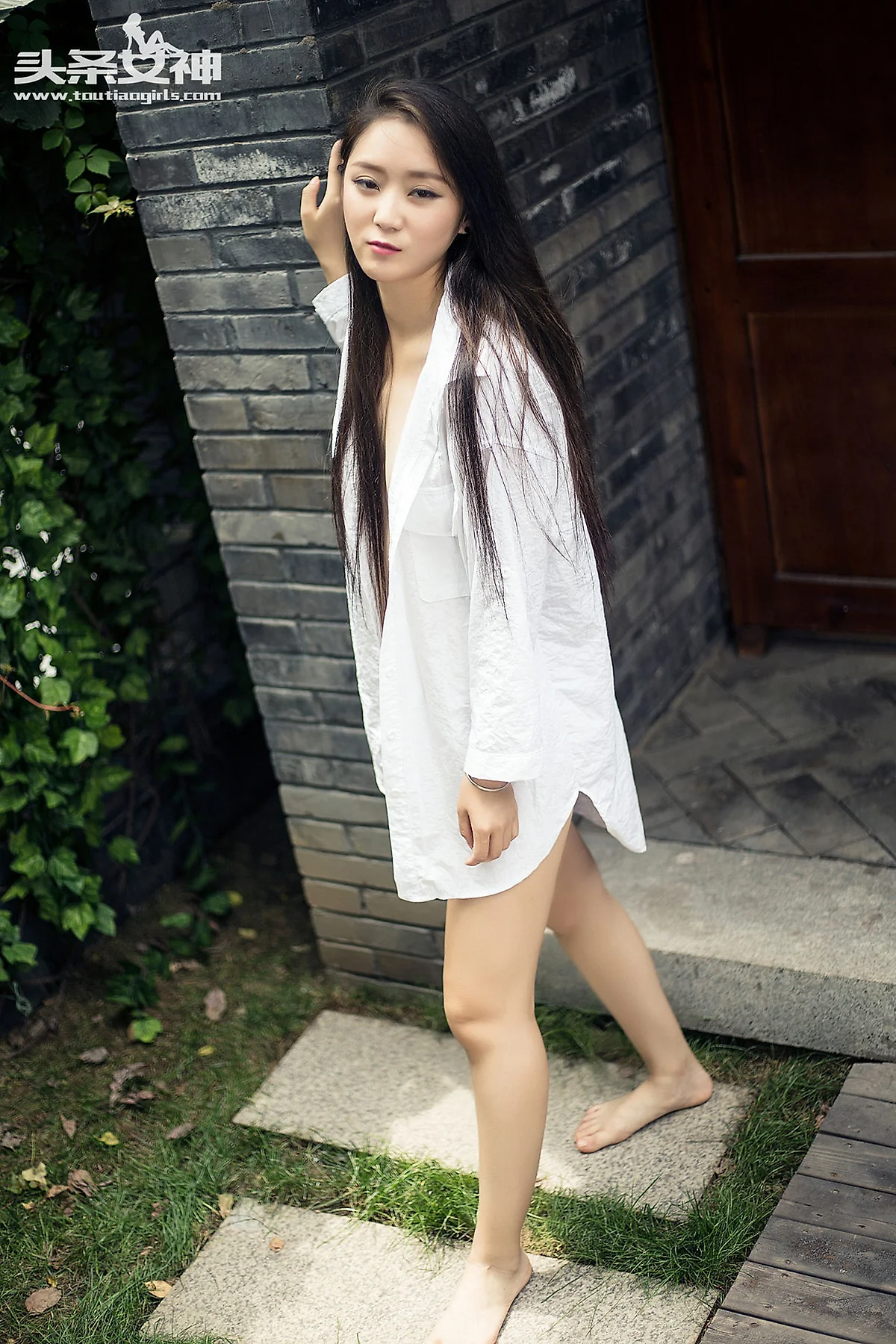 Goddes 头条女神 No.047 Modo 白衬衫 - 22