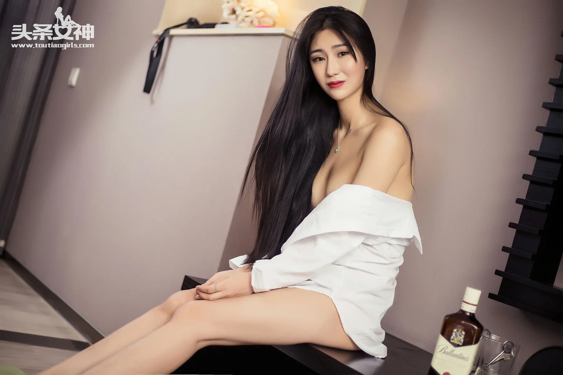 Goddes 头条女神 No.066 Modo 白衬衫 - 34