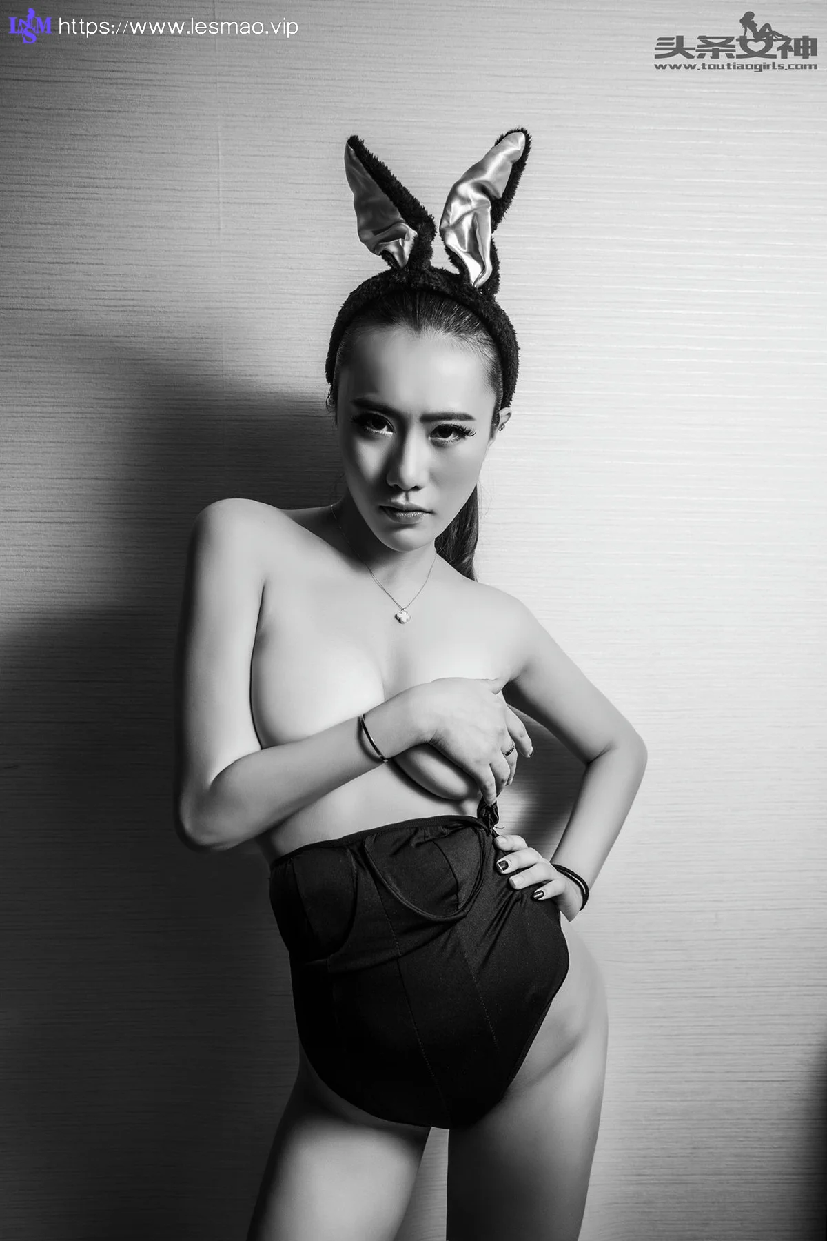 Goddes 头条女神 No.071 Modo 暗黑系巨乳小黑兔绮儿 - 4