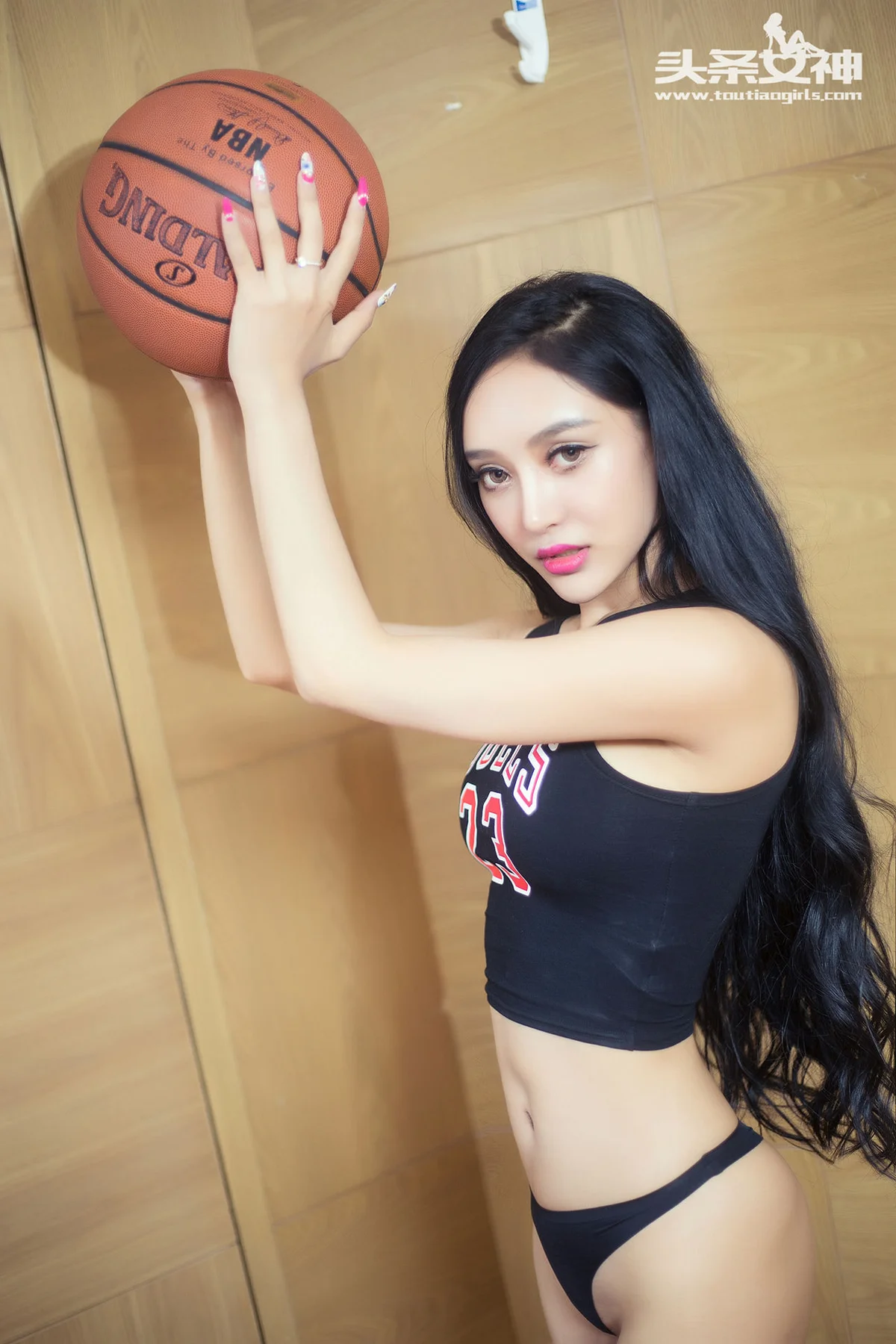 Goddes 头条女神 No.104 Modo 洛洛可篮球宝贝性感致敬乔丹 - 18