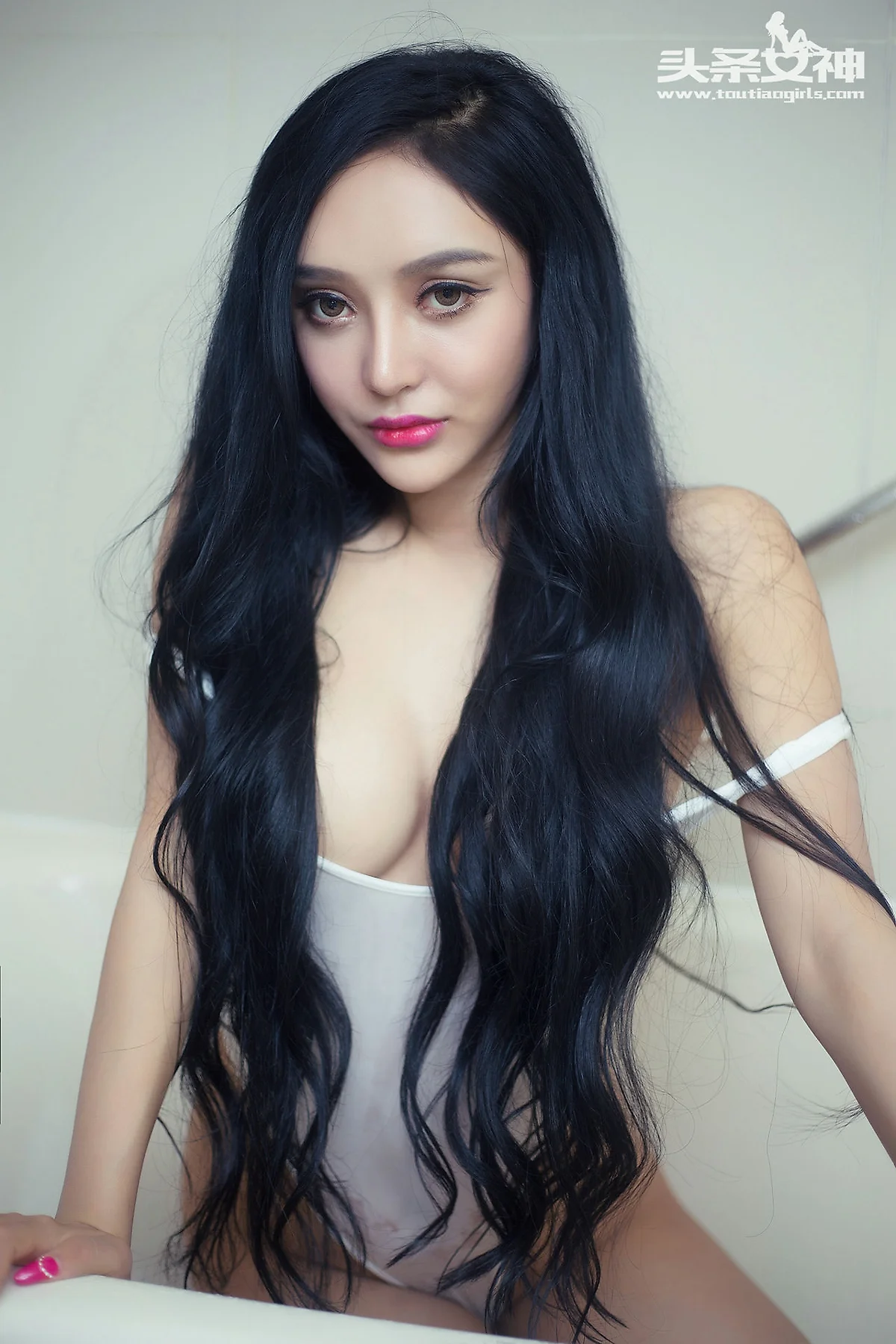 Goddes 头条女神 No.113 Modo 洛可可白色比基尼 - 29
