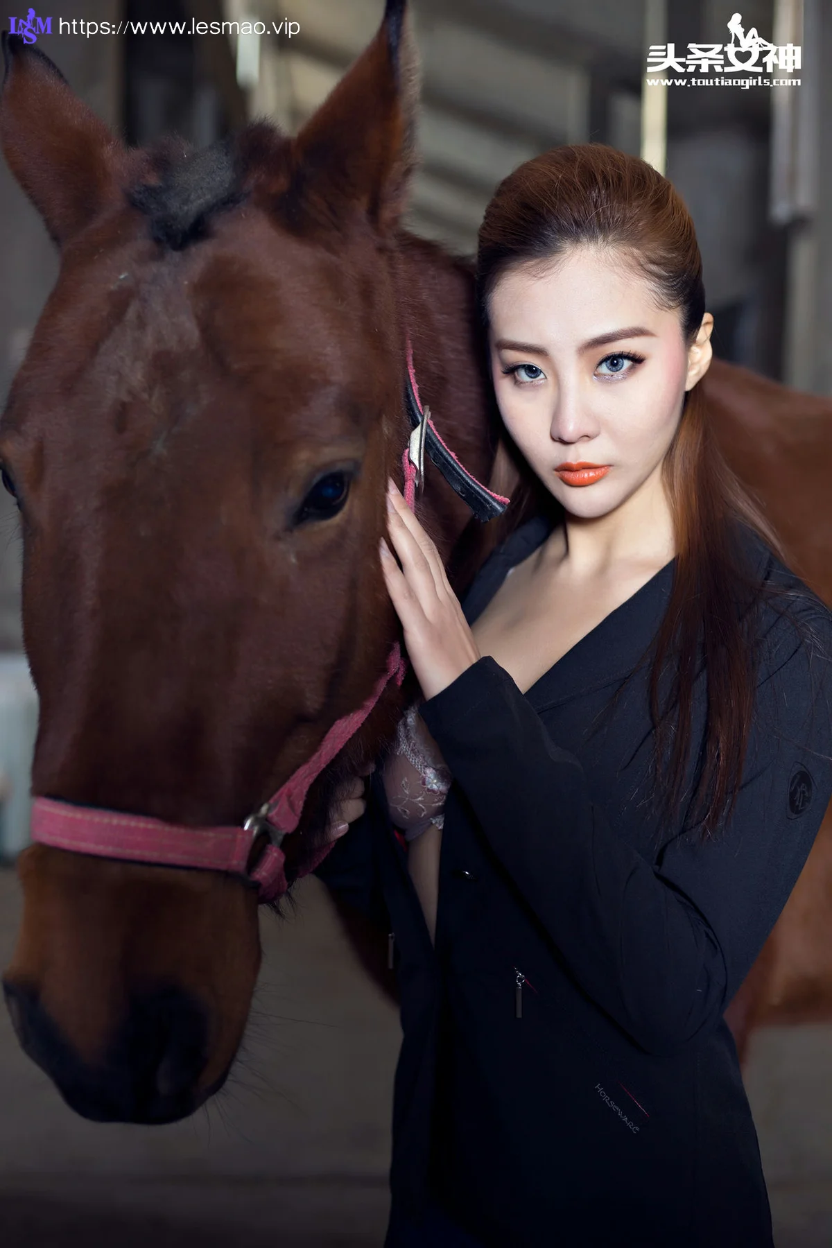 Goddes 头条女神 No.244 Modo 郭婉婷马球场精修 - 12