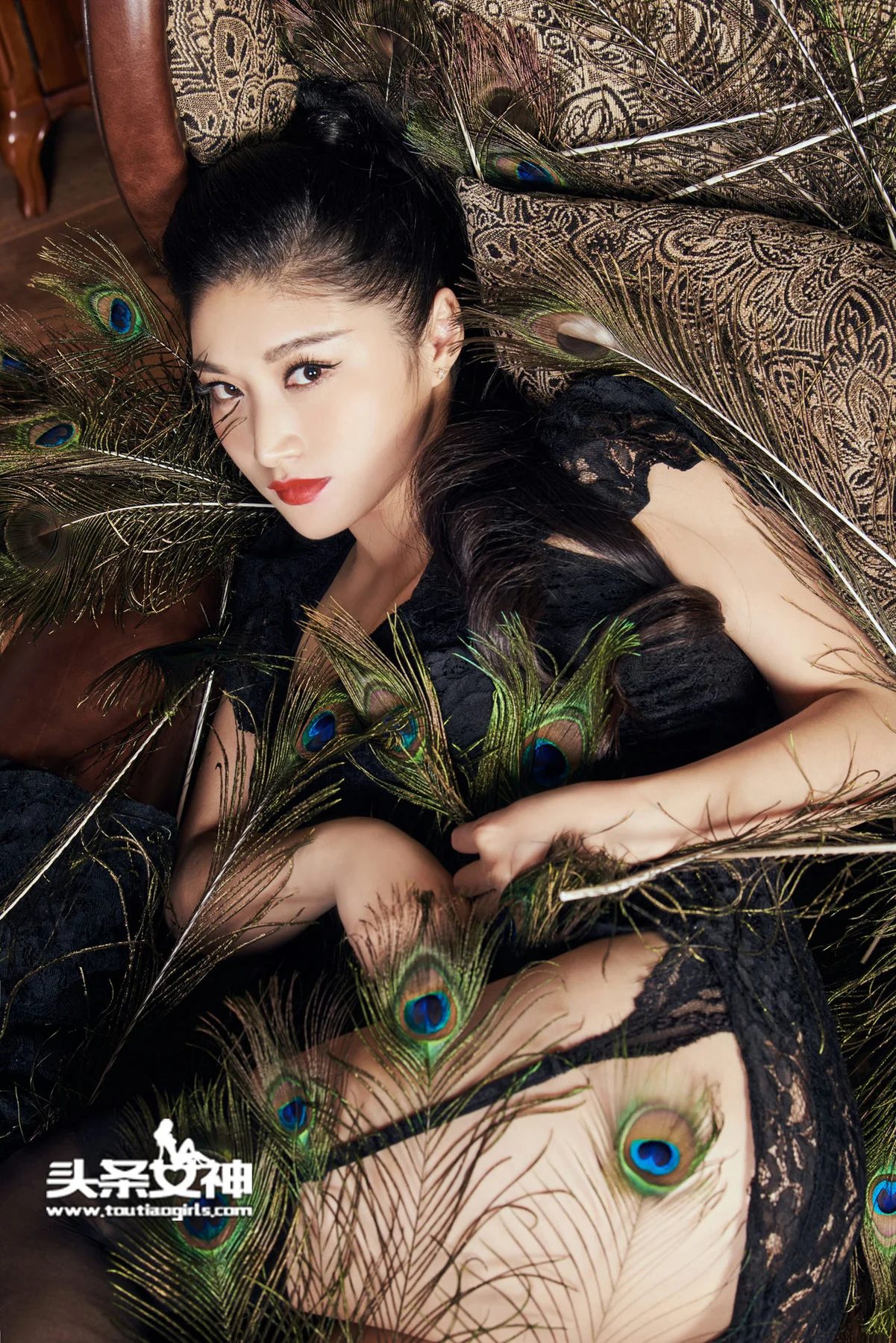 Goddes 头条女神 No.271 Modo 盼盼黑丝凤凰女王 - 15
