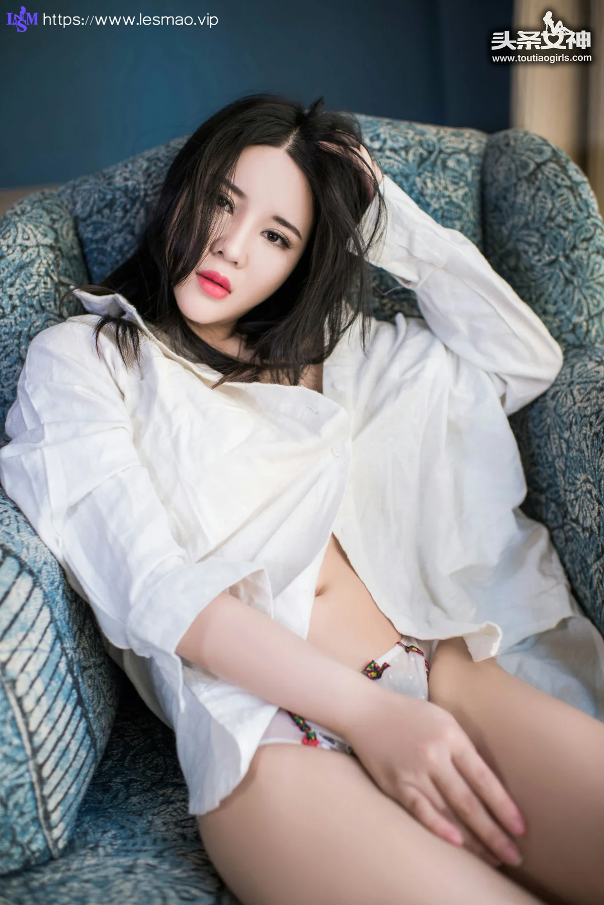 Goddes 头条女神 No.290 Modo 可儿热情白衬衣 - 7