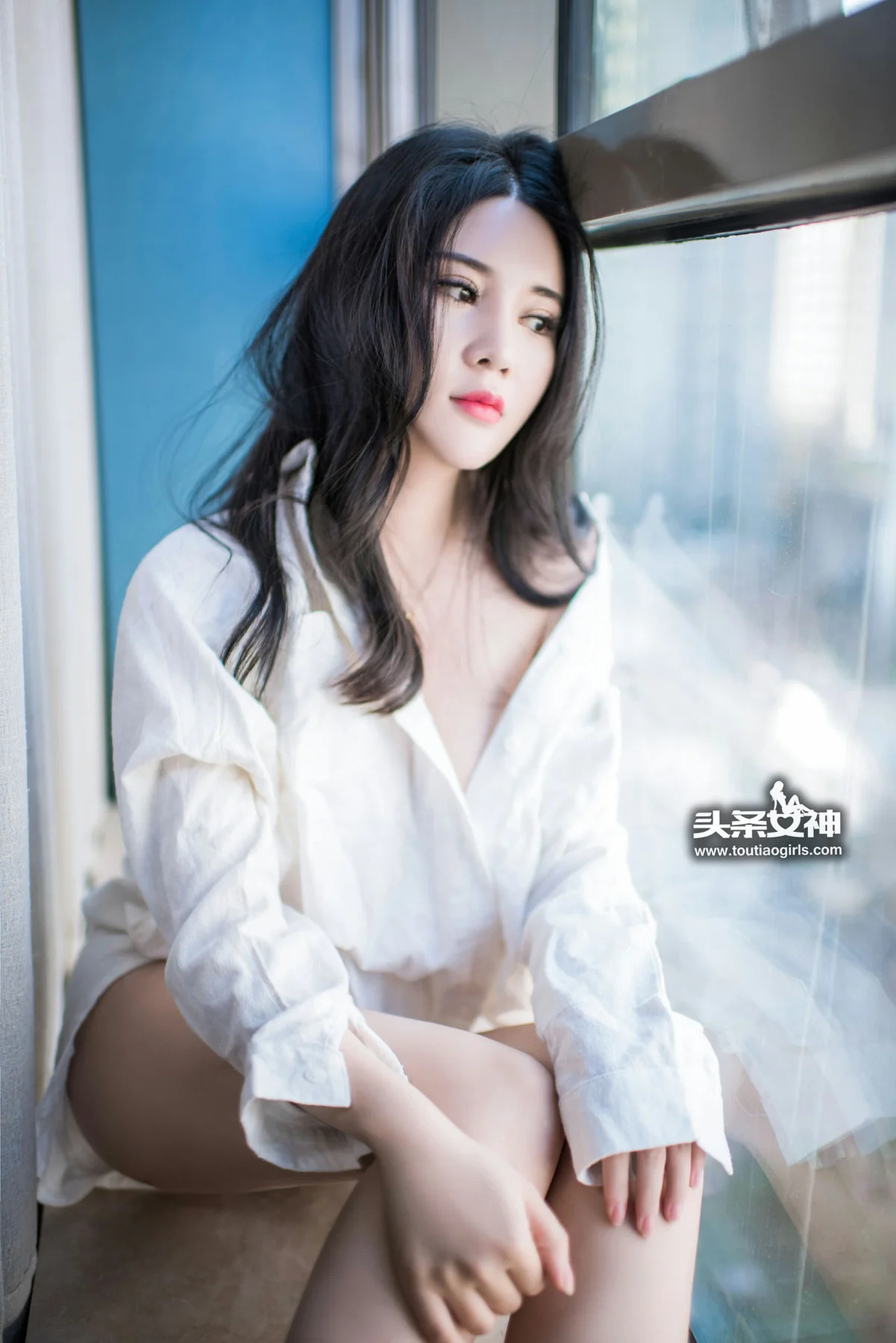 Goddes 头条女神 No.290 Modo 可儿热情白衬衣 - 16