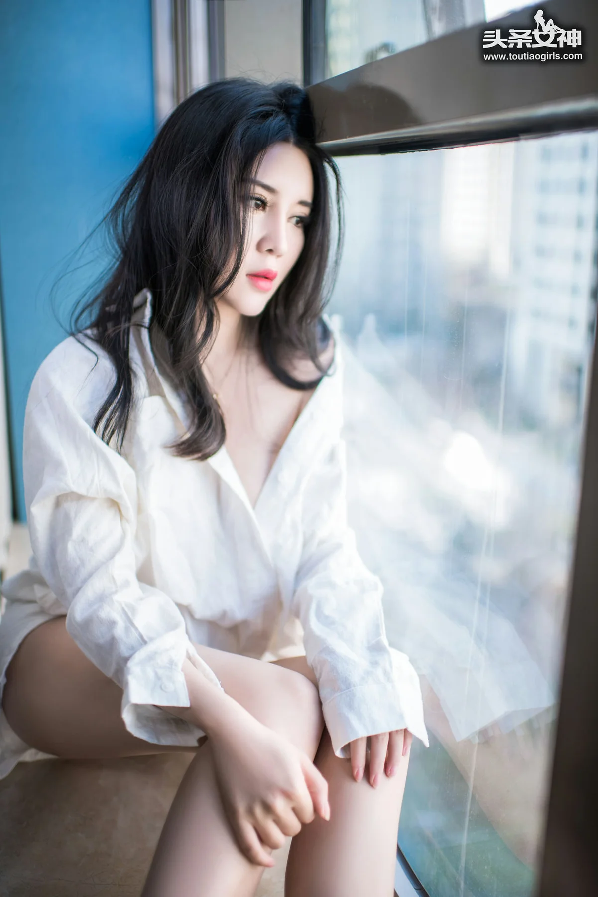 Goddes 头条女神 No.290 Modo 可儿热情白衬衣 - 17