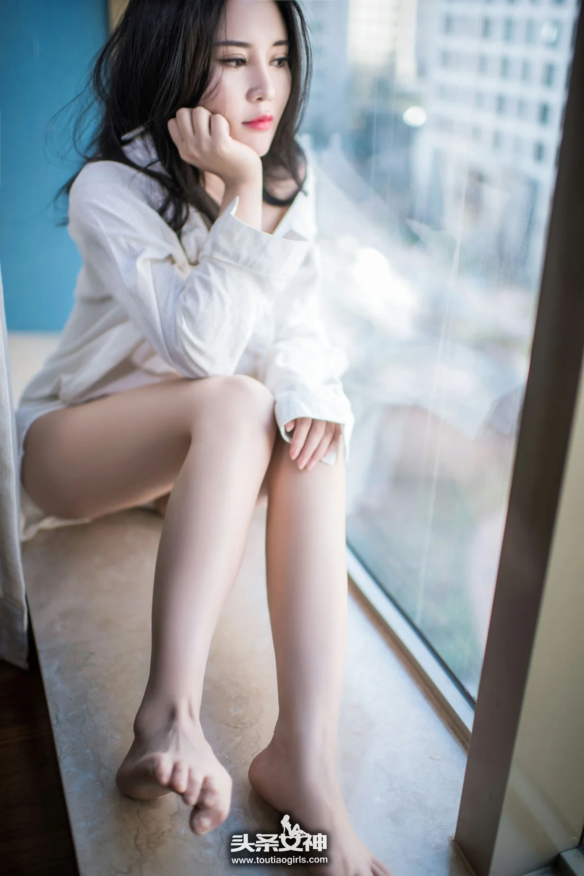 Goddes 头条女神 No.290 Modo 可儿热情白衬衣 - 18