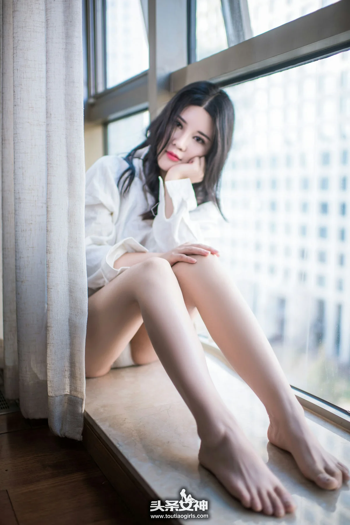 Goddes 头条女神 No.290 Modo 可儿热情白衬衣 - 19