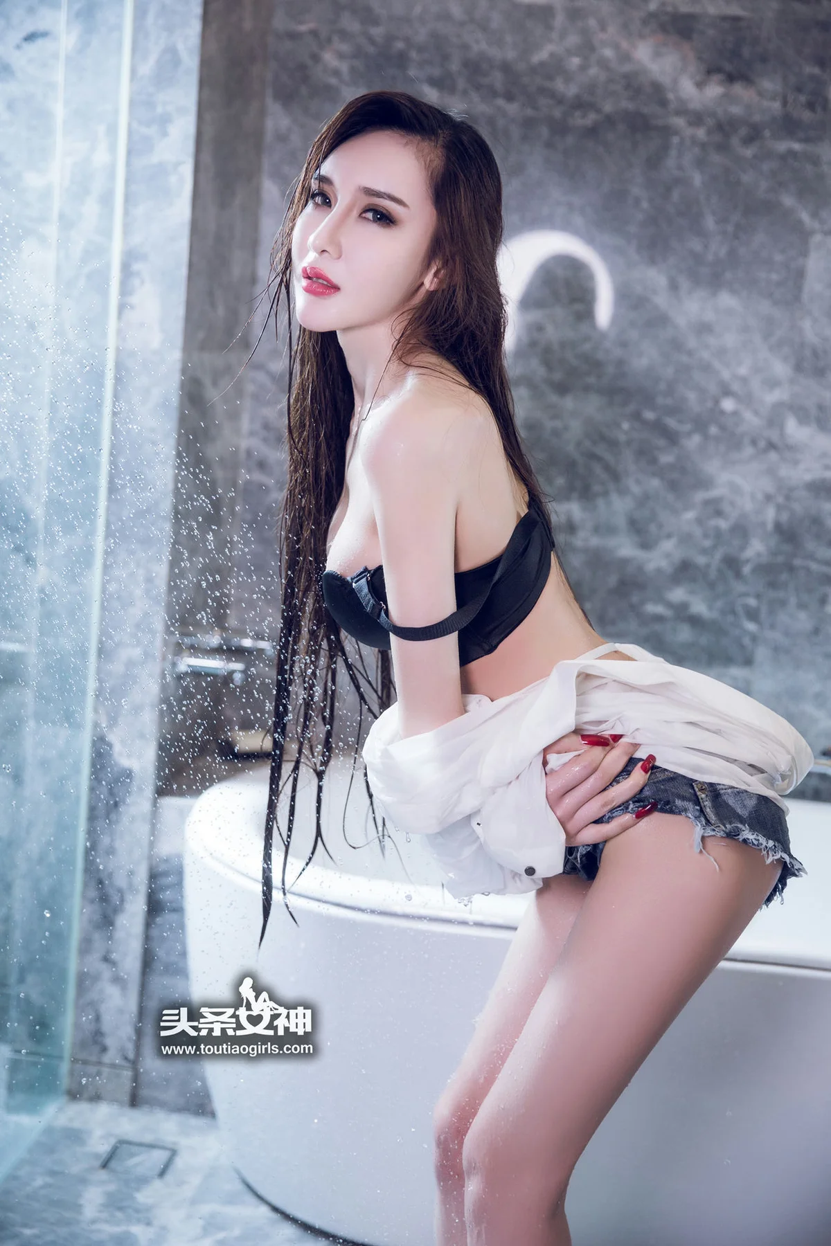 Goddes 头条女神 No.291 Modo 瓦娅冷艳衬衣 - 40