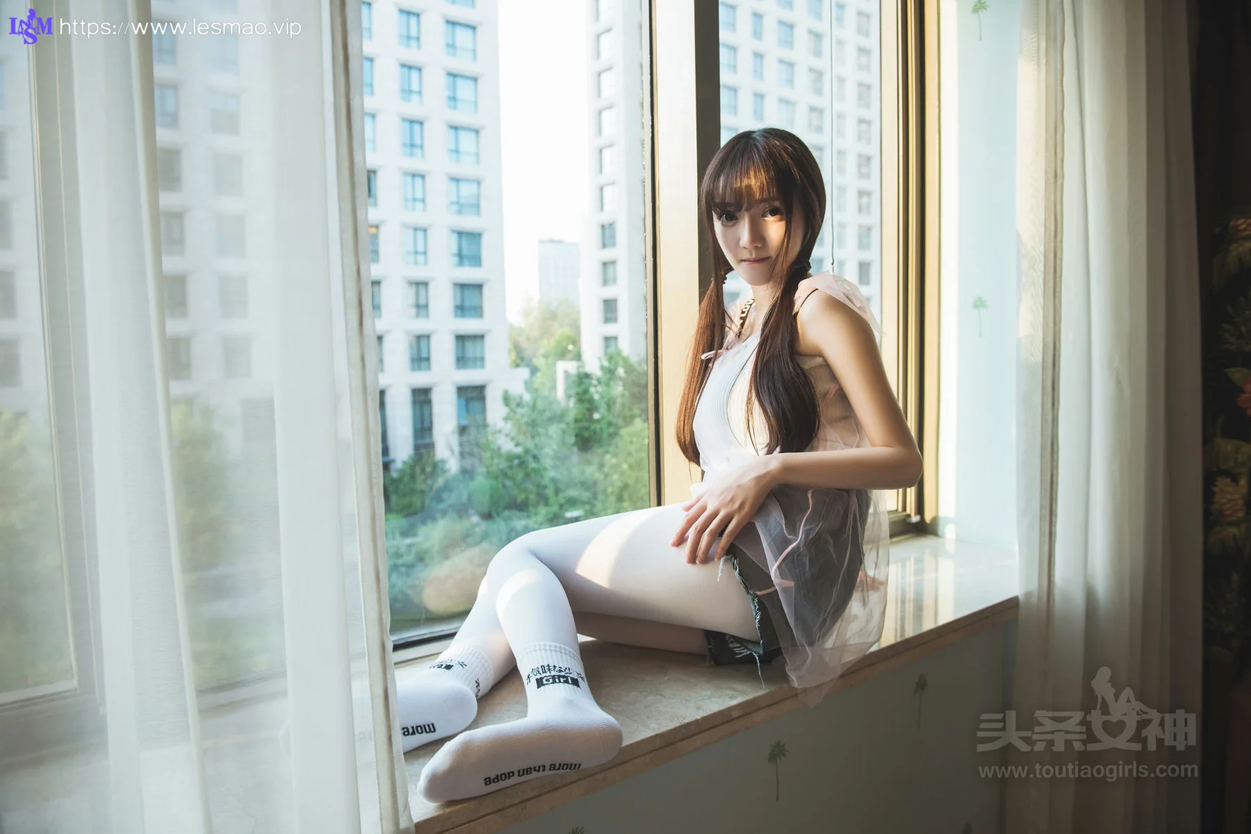 Goddes 头条女神 No.405 Modo 小如镜的白袜子 - 11