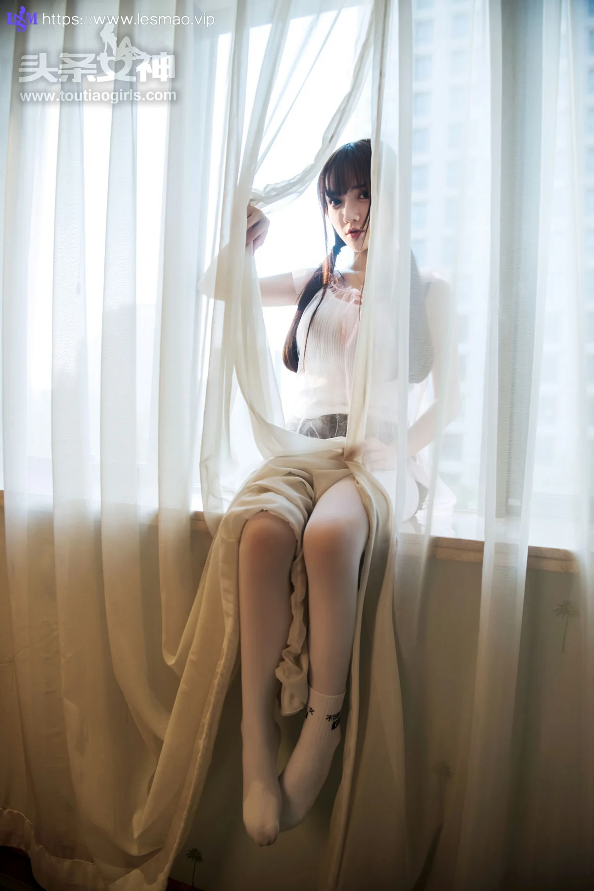 Goddes 头条女神 No.405 Modo 小如镜的白袜子 - 12