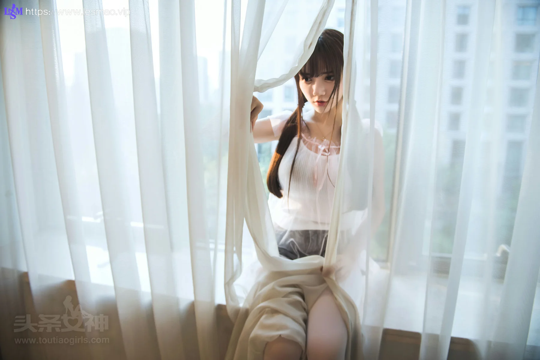 Goddes 头条女神 No.405 Modo 小如镜的白袜子 - 13