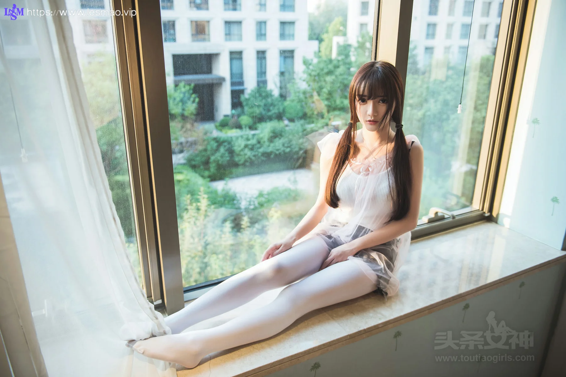 Goddes 头条女神 No.405 Modo 小如镜的白袜子 - 14