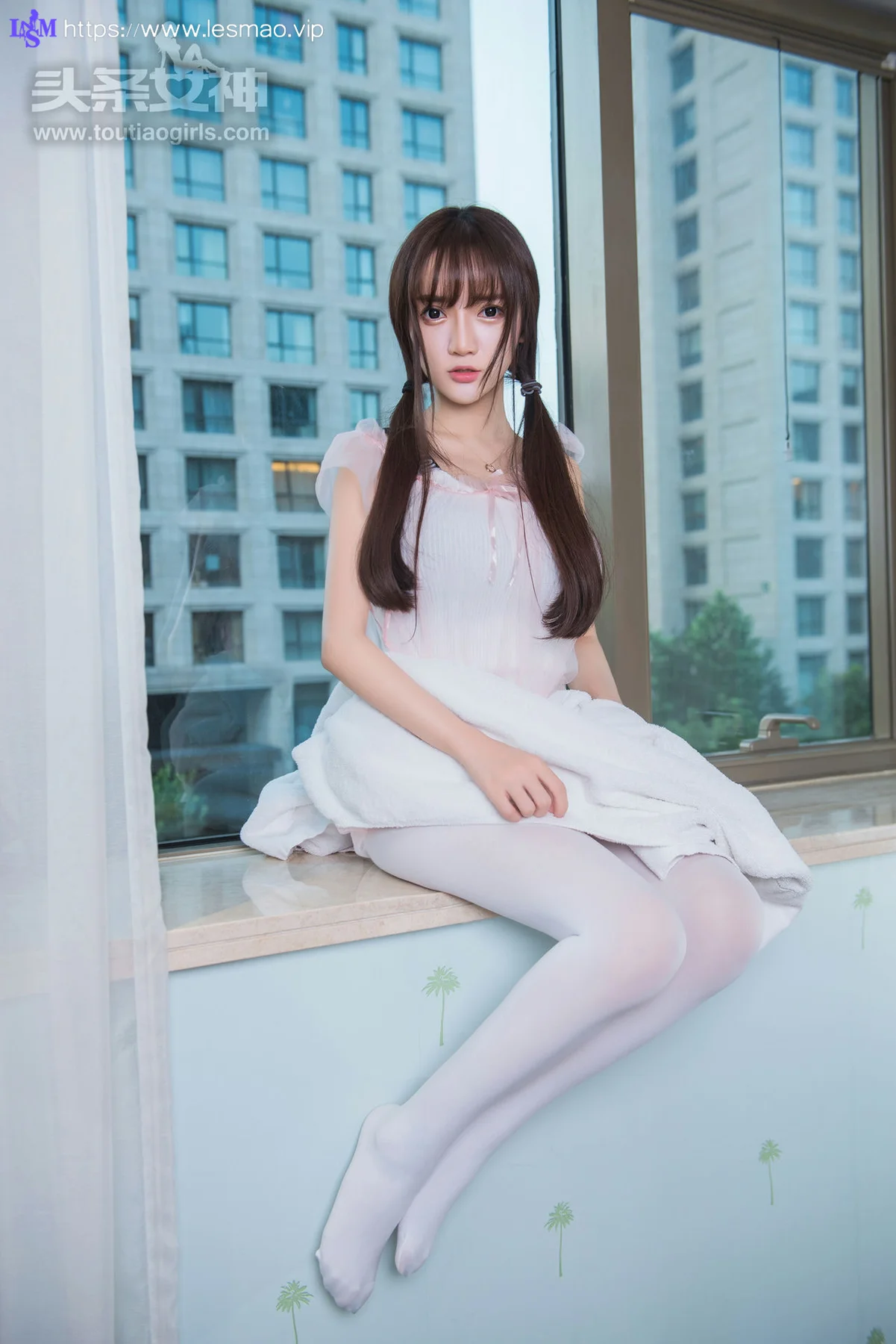 Goddes 头条女神 No.405 Modo 小如镜的白袜子 - 22