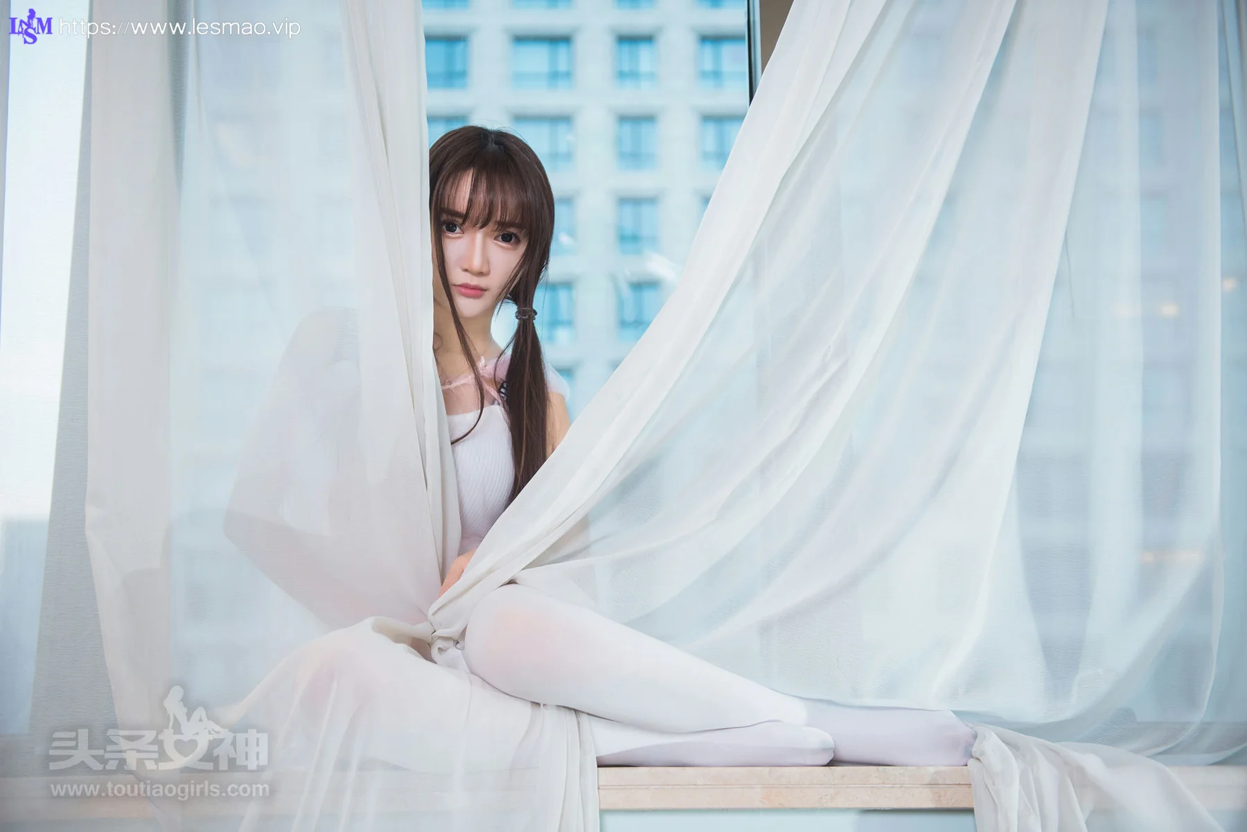 Goddes 头条女神 No.405 Modo 小如镜的白袜子 - 25