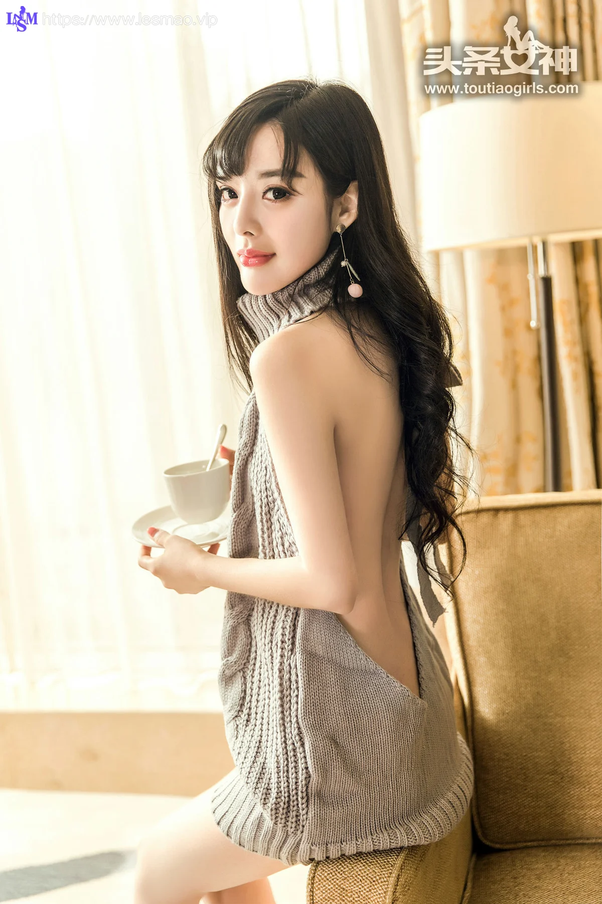 Goddes 头条女神 No.414 Modo 周熙妍毛衣 - 7