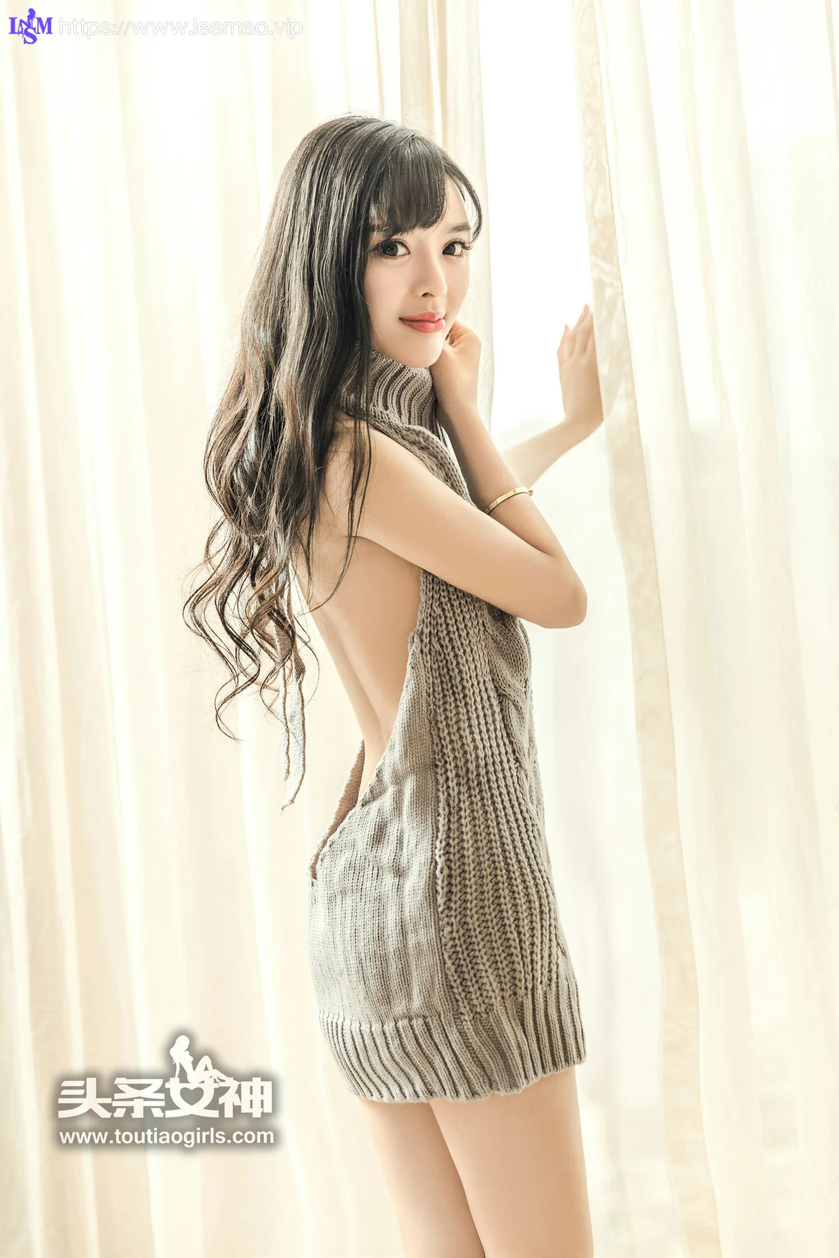 Goddes 头条女神 No.414 Modo 周熙妍毛衣 - 14