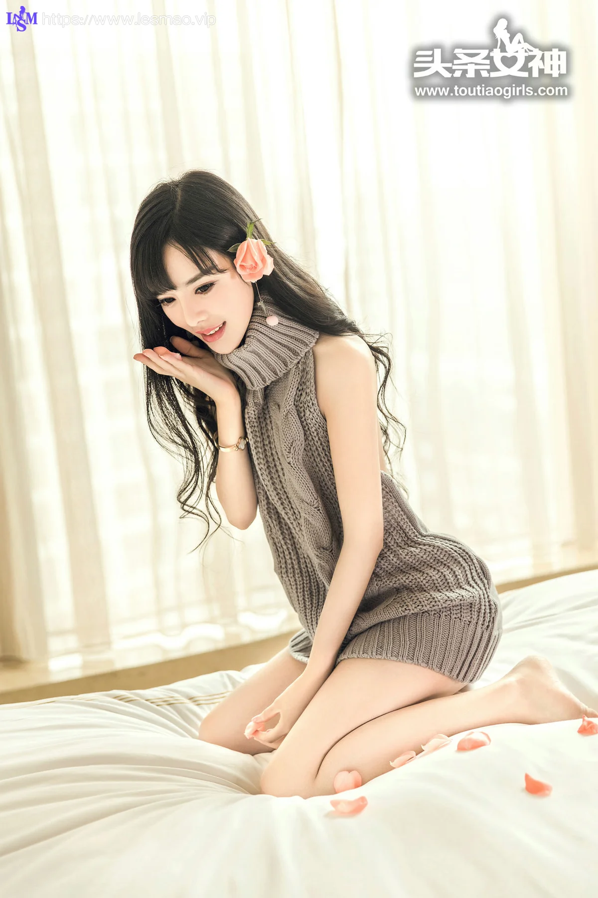 Goddes 头条女神 No.414 Modo 周熙妍毛衣 - 19