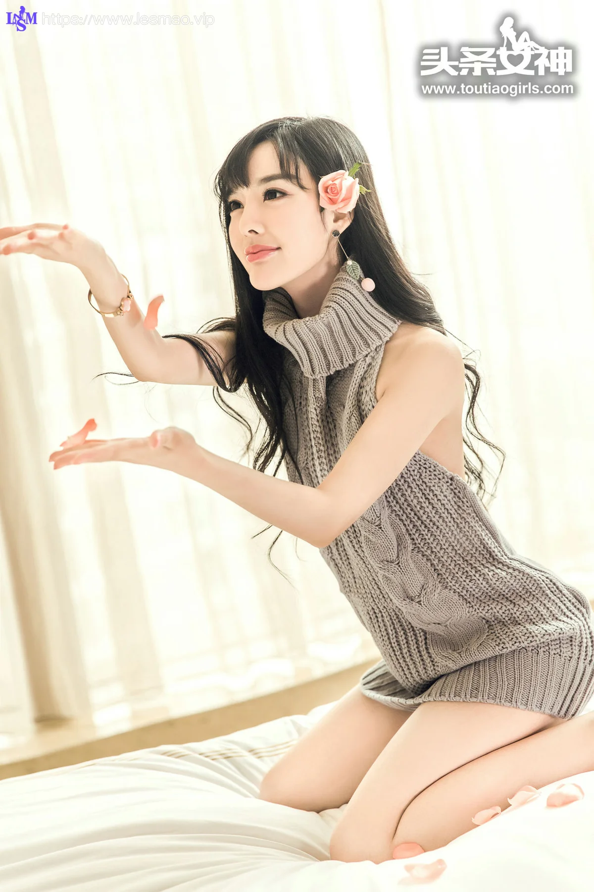 Goddes 头条女神 No.414 Modo 周熙妍毛衣 - 20