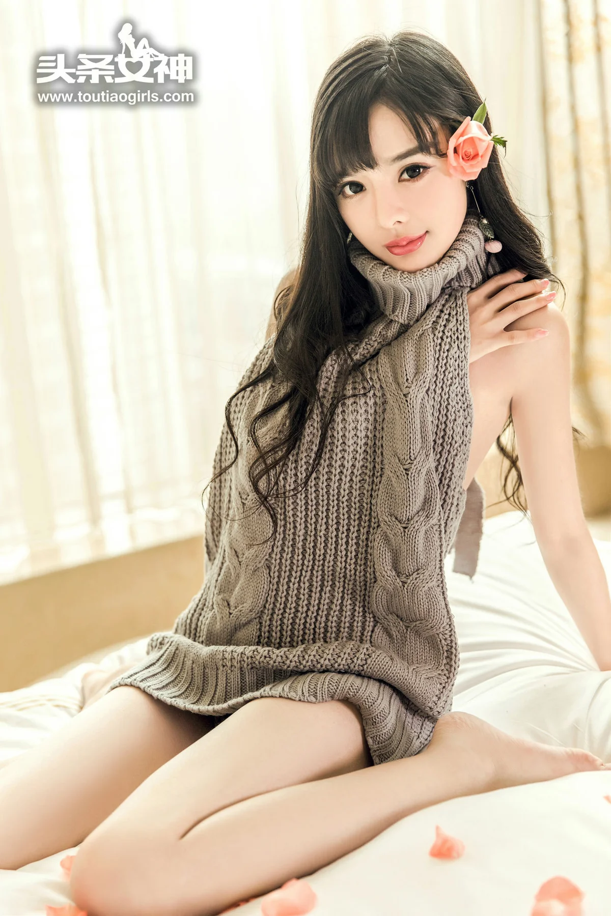 Goddes 头条女神 No.414 Modo 周熙妍毛衣 - 21