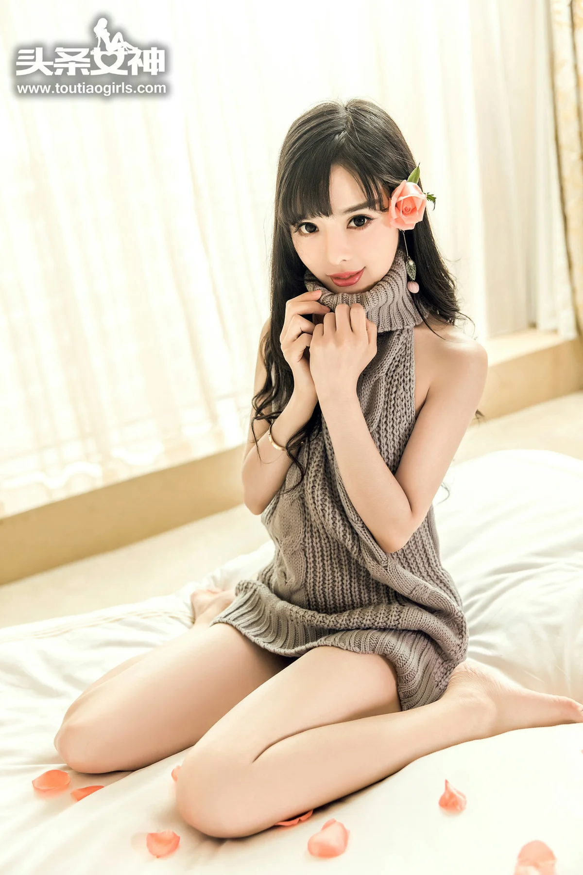 Goddes 头条女神 No.414 Modo 周熙妍毛衣 - 23