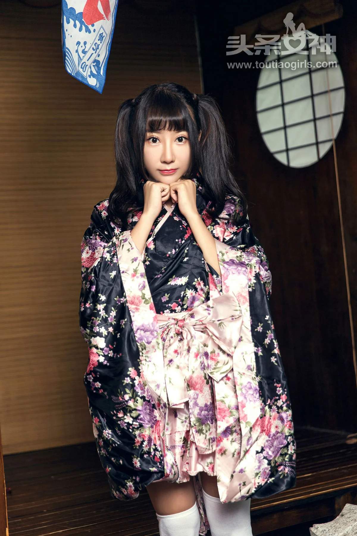 Goddes 头条女神 No.417 Modo 笑笑和服 马尾少女 - 32