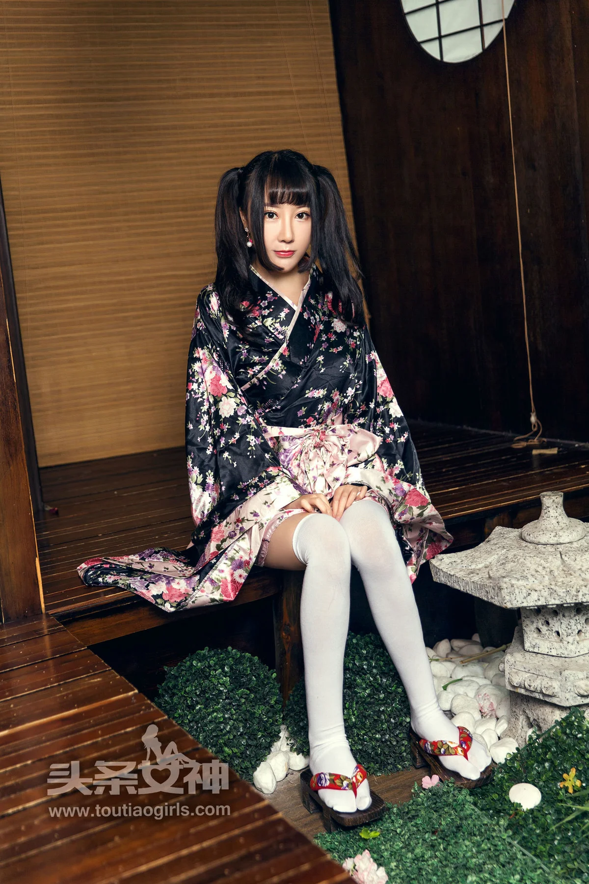 Goddes 头条女神 No.417 Modo 笑笑和服 马尾少女 - 35