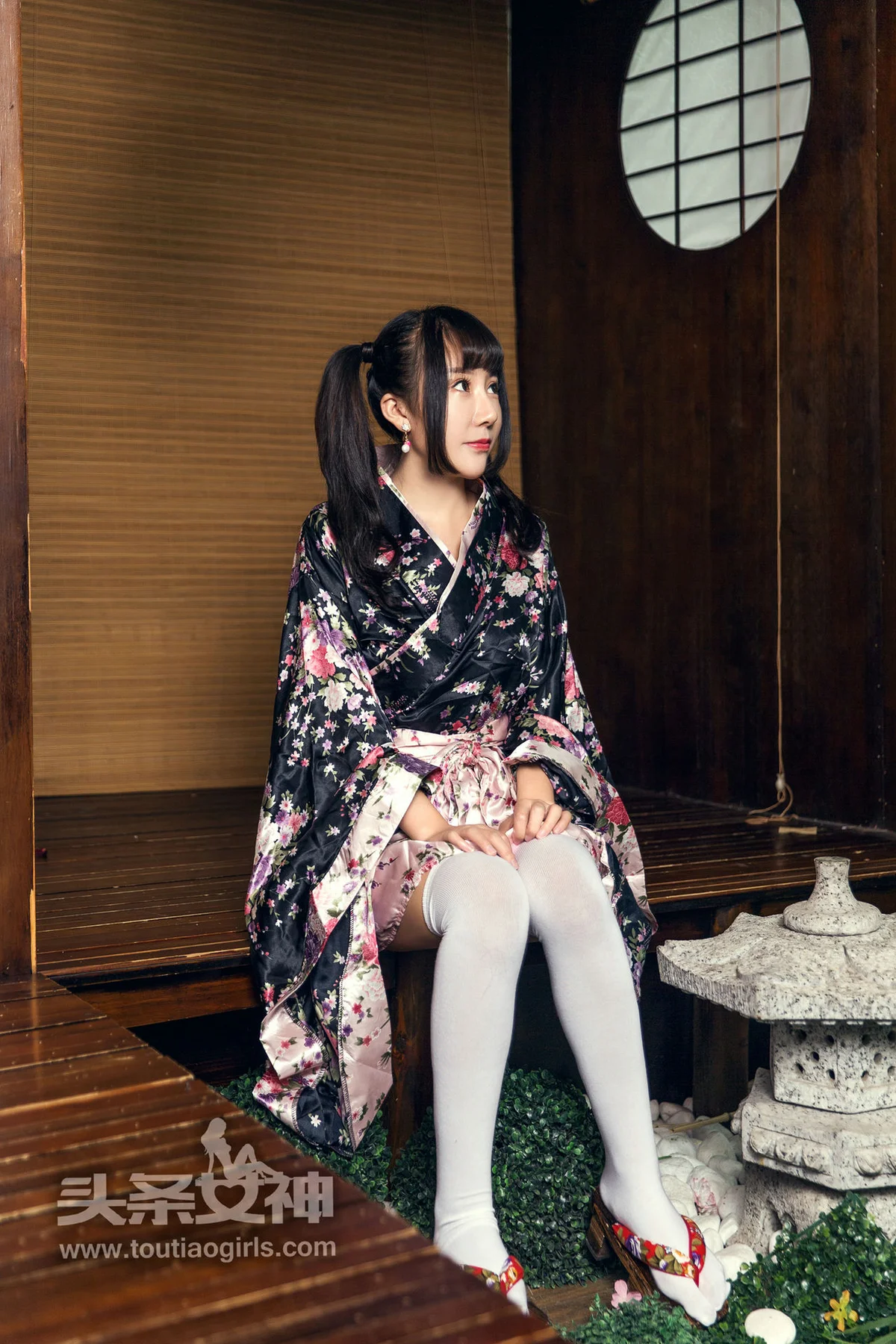 Goddes 头条女神 No.417 Modo 笑笑和服 马尾少女 - 36