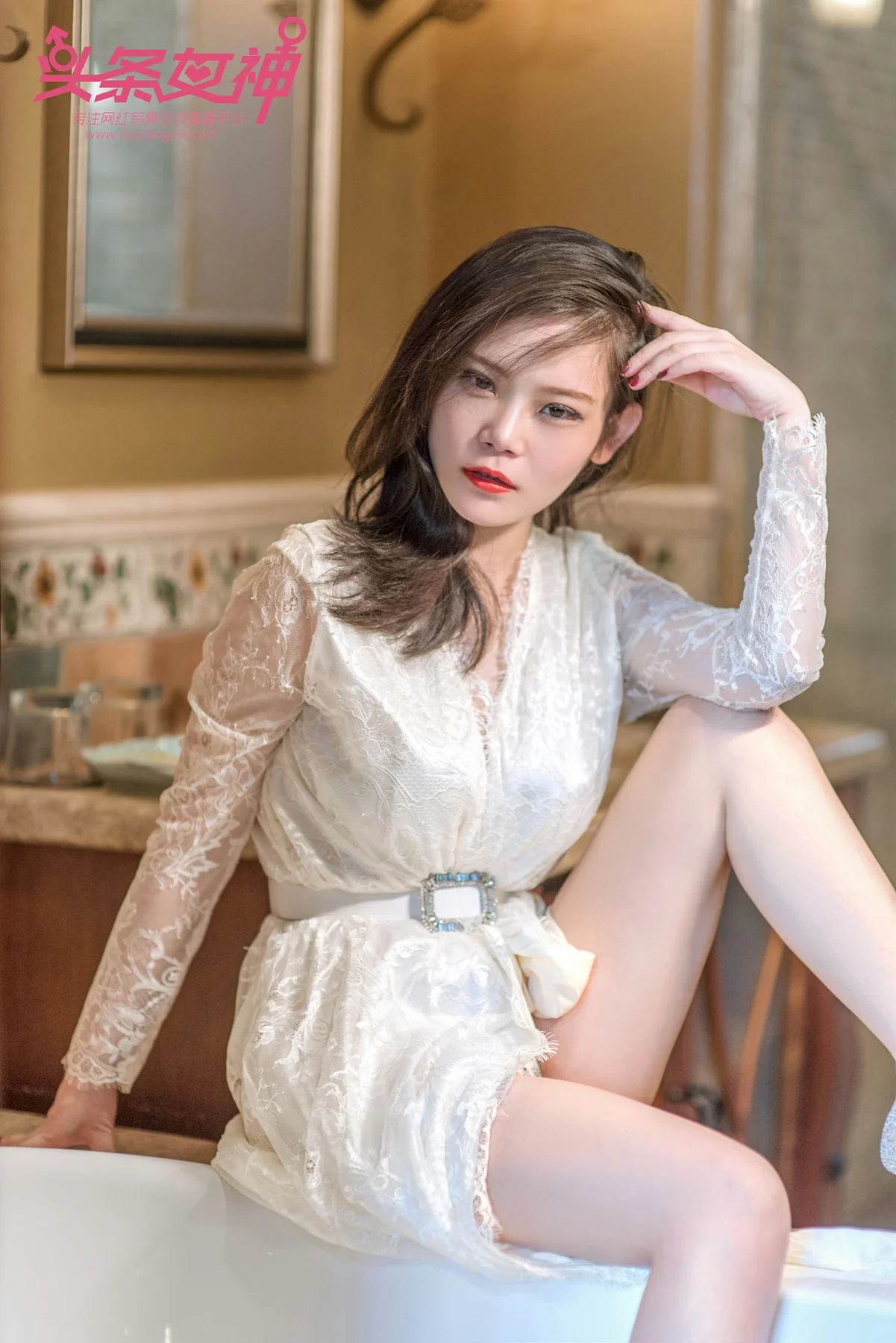 Goddes 头条女神 No.444 Modo 小美 - 1