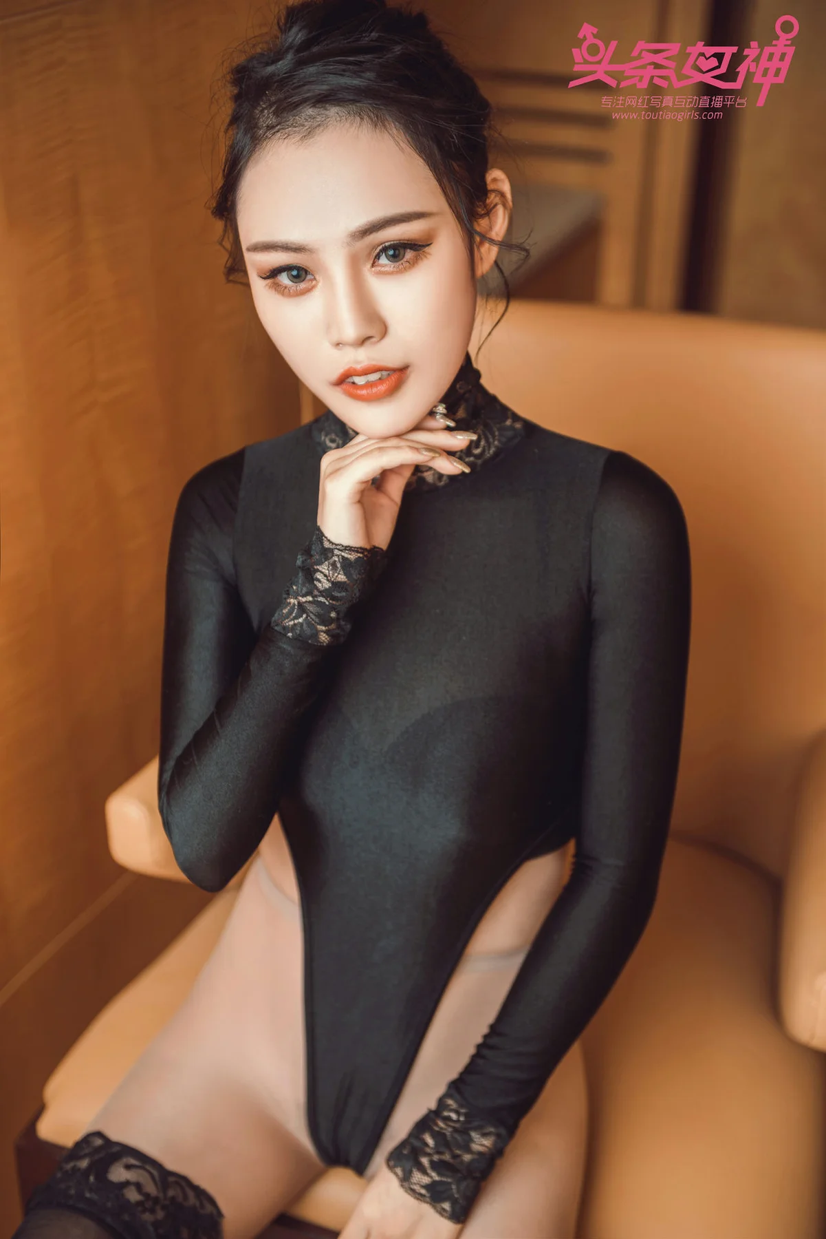 Goddes 头条女神 No.467 Modo kitty泛太平洋泳衣黑丝高叉 - 18